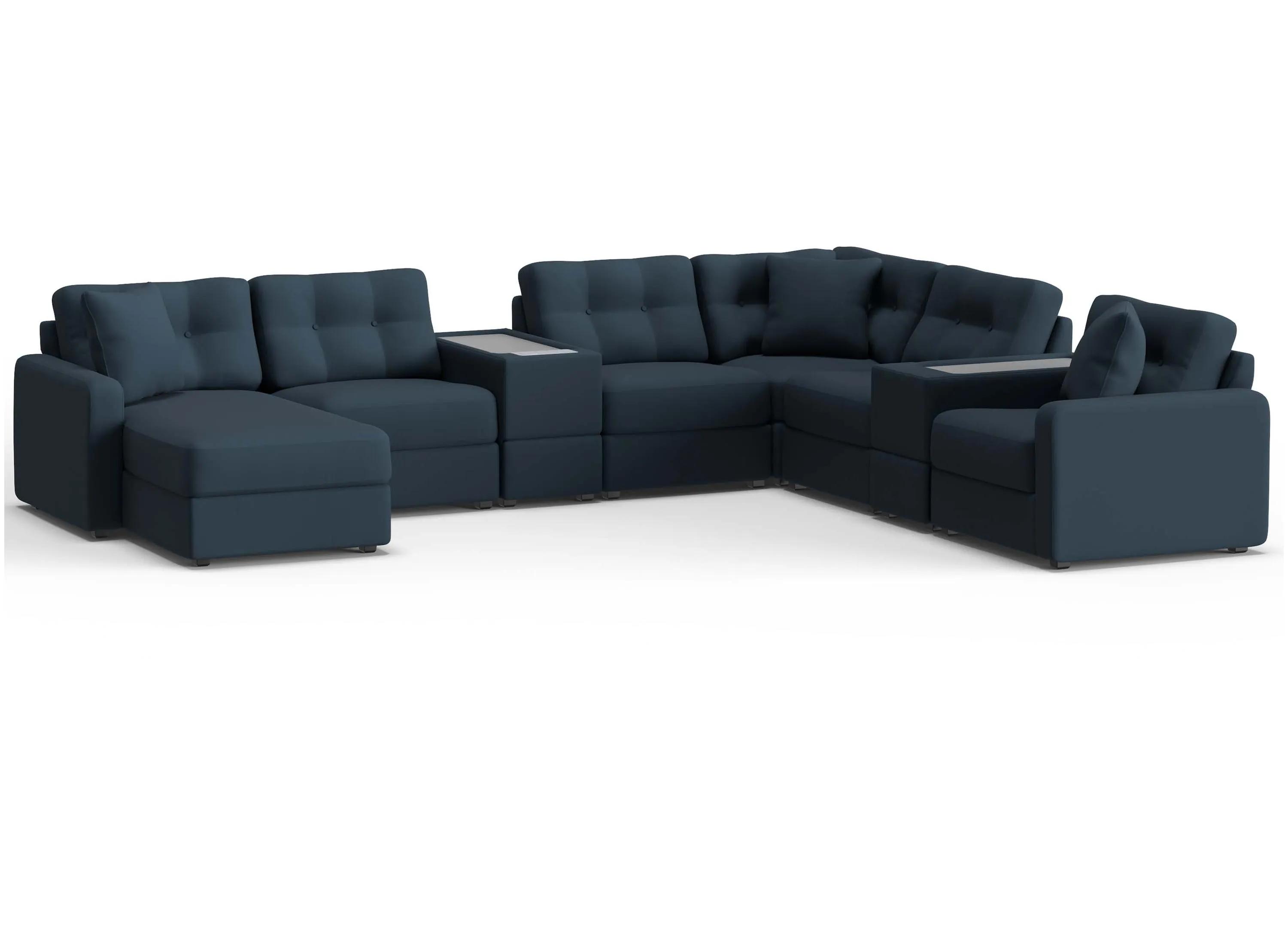 ModularOne 8-pc. Sectional w/One Power Console