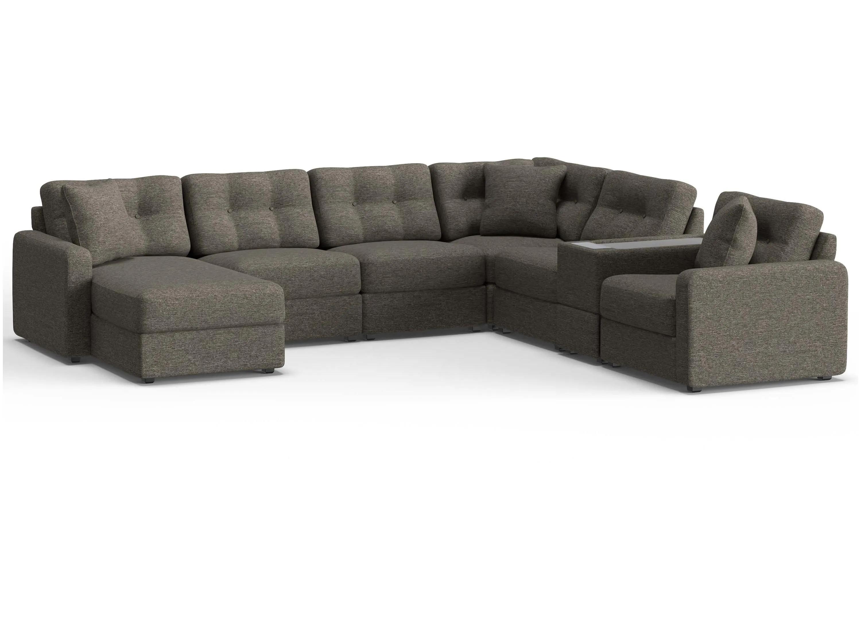 ModularOne 7-pc. Sectional w/One Power Console