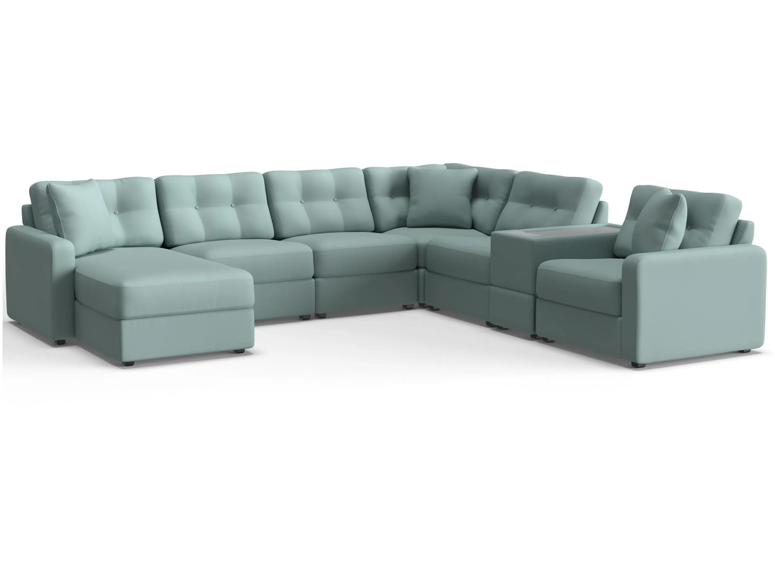 ModularOne 7-pc. Sectional w/One Power Console