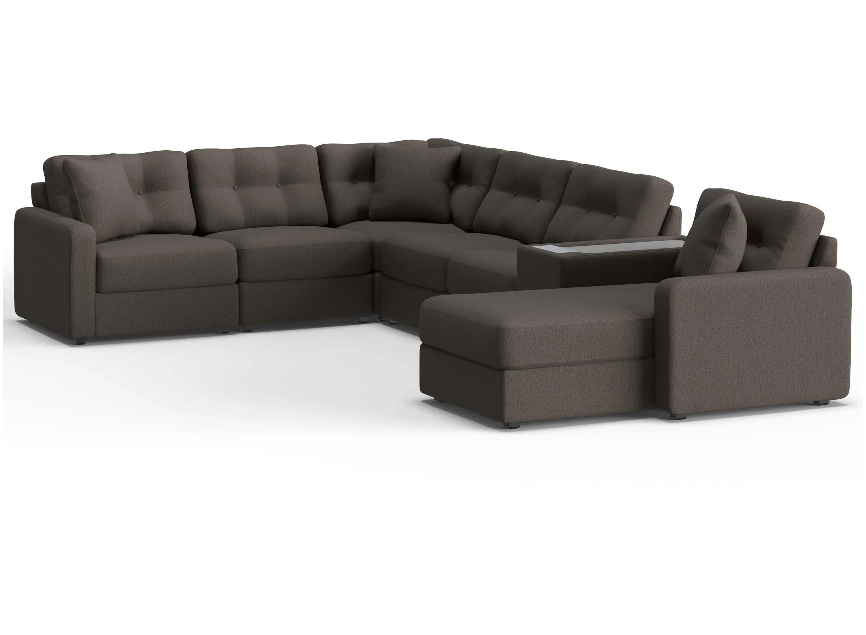 ModularOne 7-pc. Sectional w/One Power Console