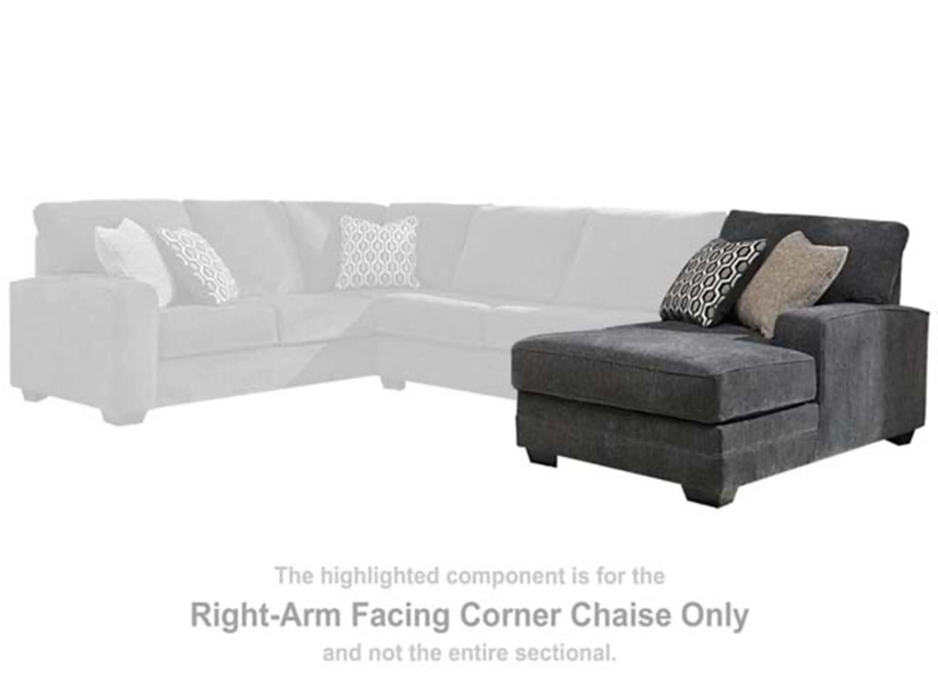 ウィツグ VALAN PRENMIUNM VP03DF4 Wetzel Right Arm Facing Chaise | Raymour & Flanigan