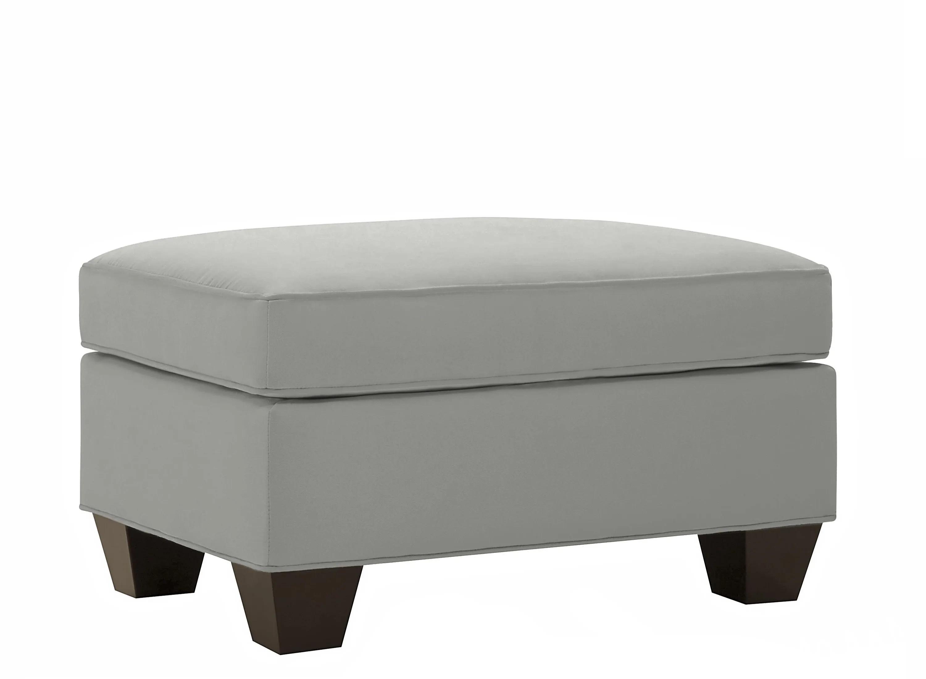 Briarwood Microfiber Ottoman