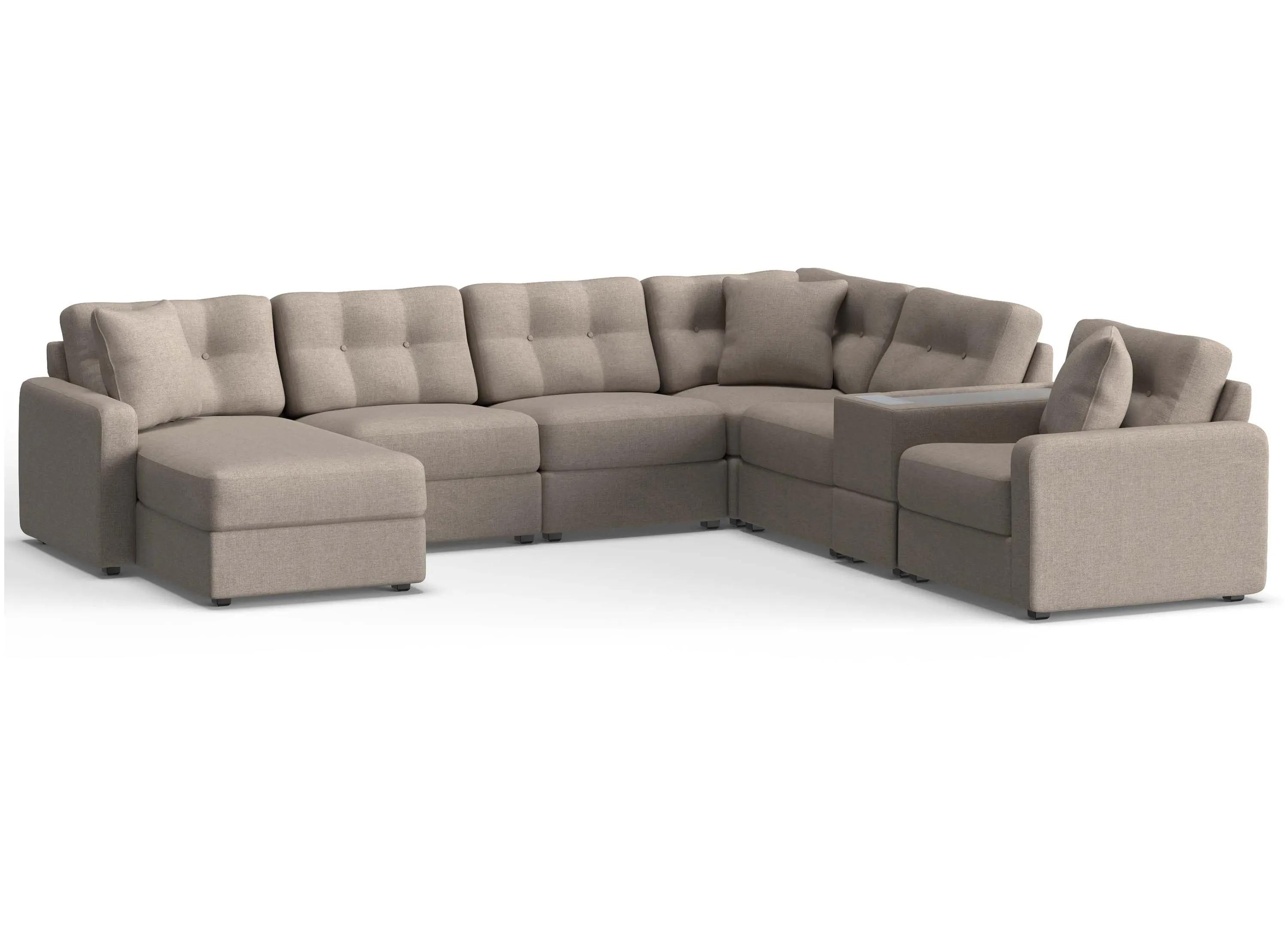 ModularOne 7-pc. Sectional w/One Power Console