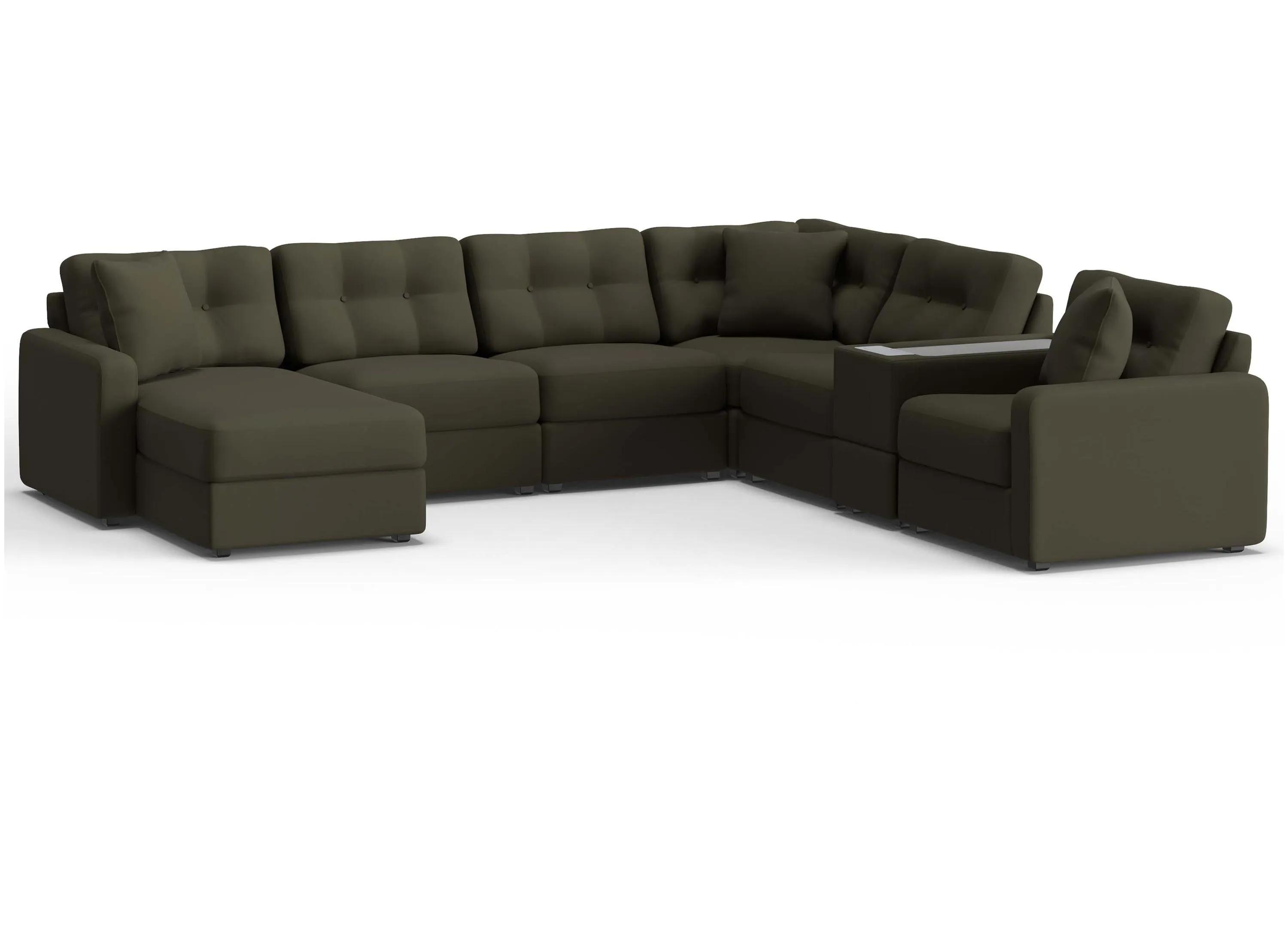 ModularOne 7-pc. Sectional w/One Power Console