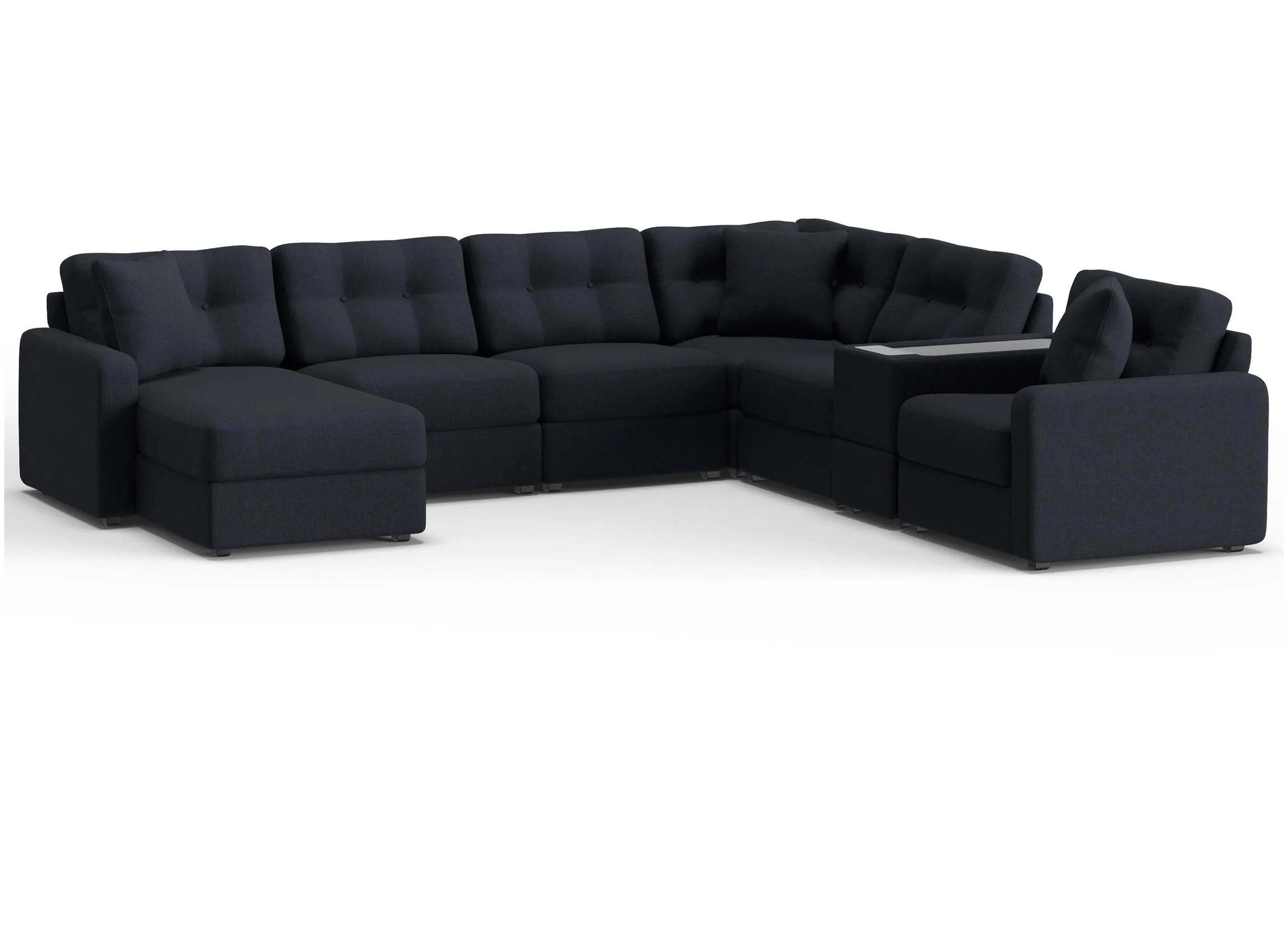 219409090 ModularOne 7-pc. Sectional w/One Power Console sku 219409090