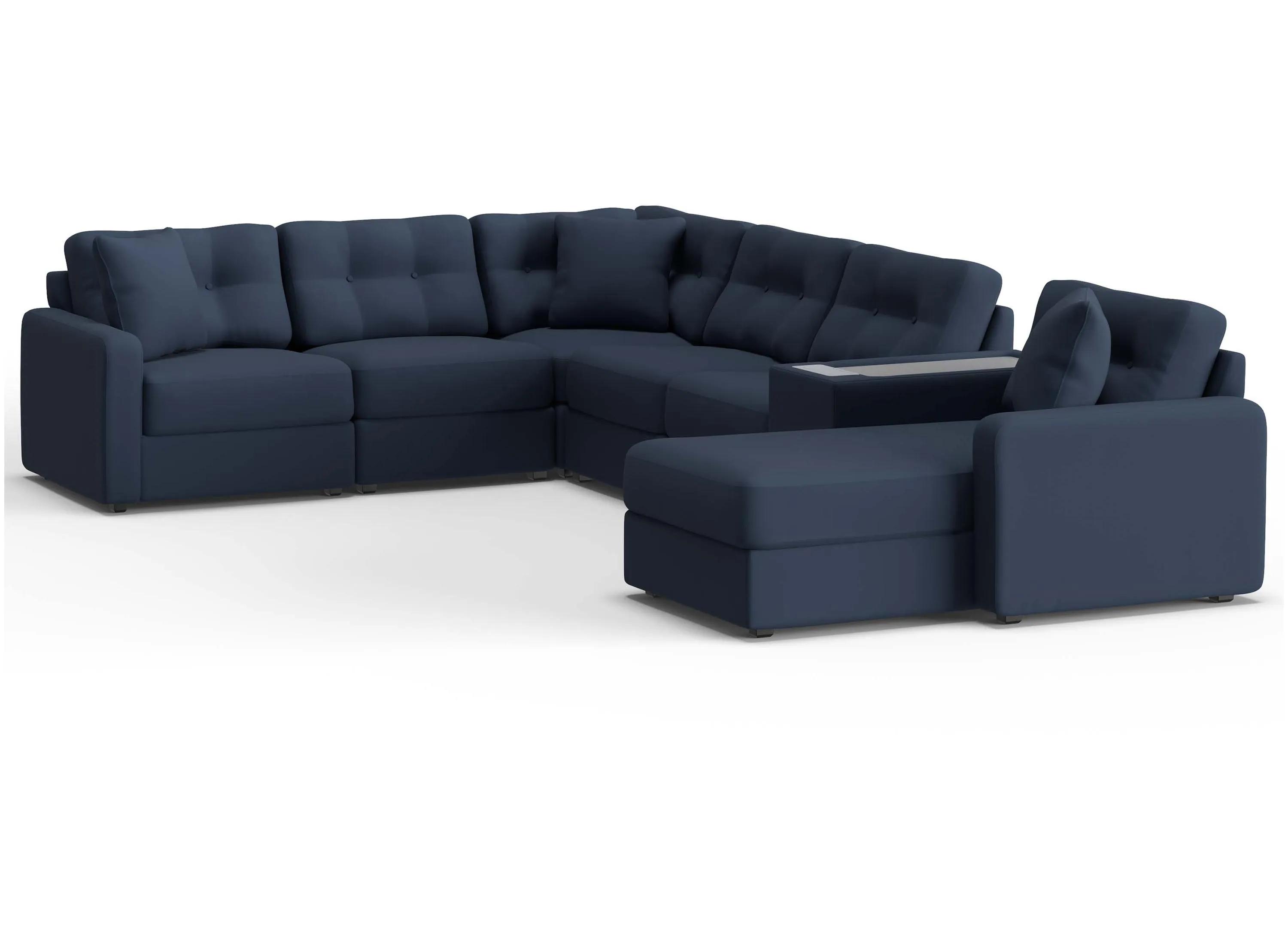 ModularOne 7-pc. Sectional w/One Power Console