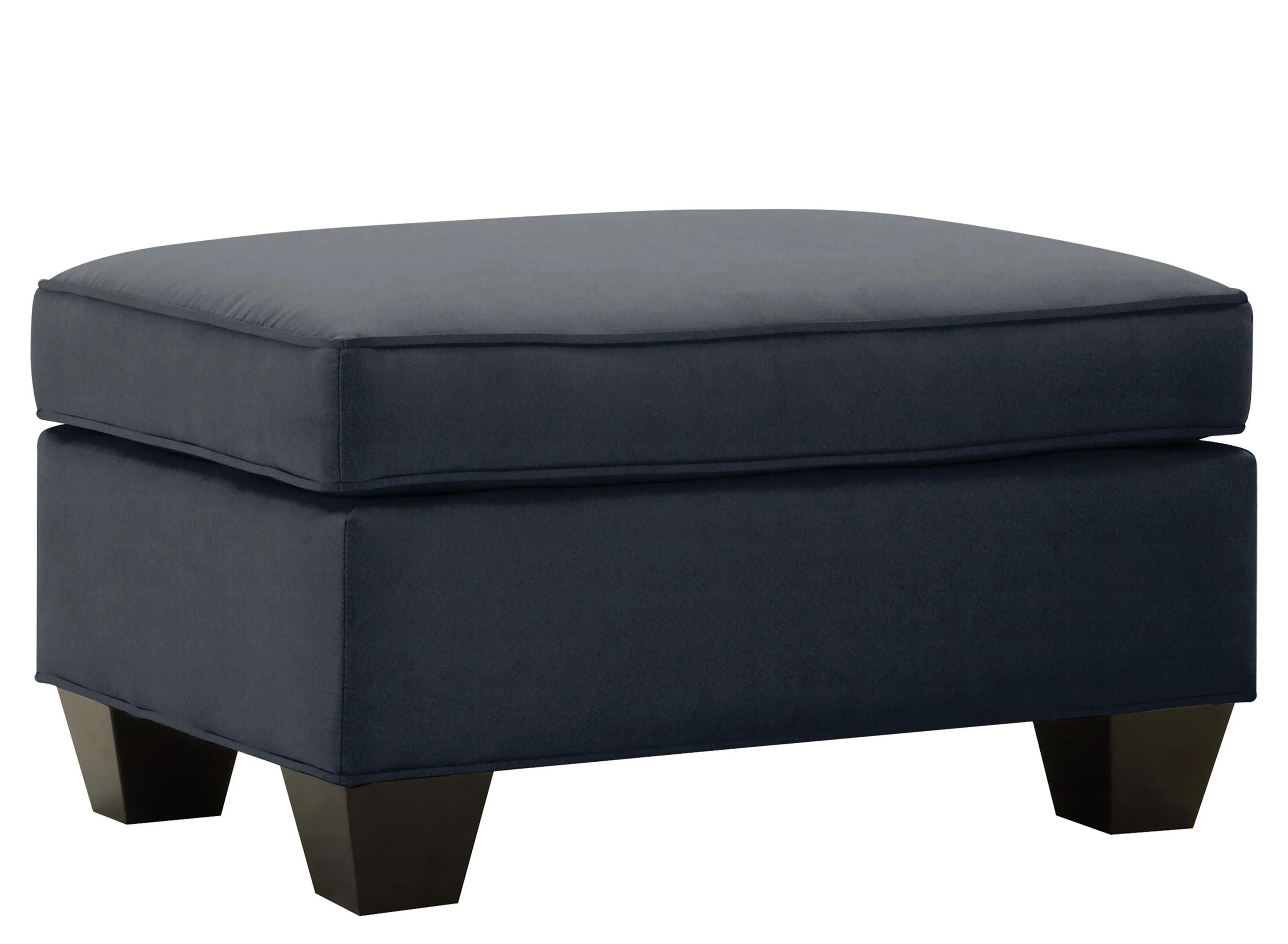 Briarwood Microfiber Ottoman