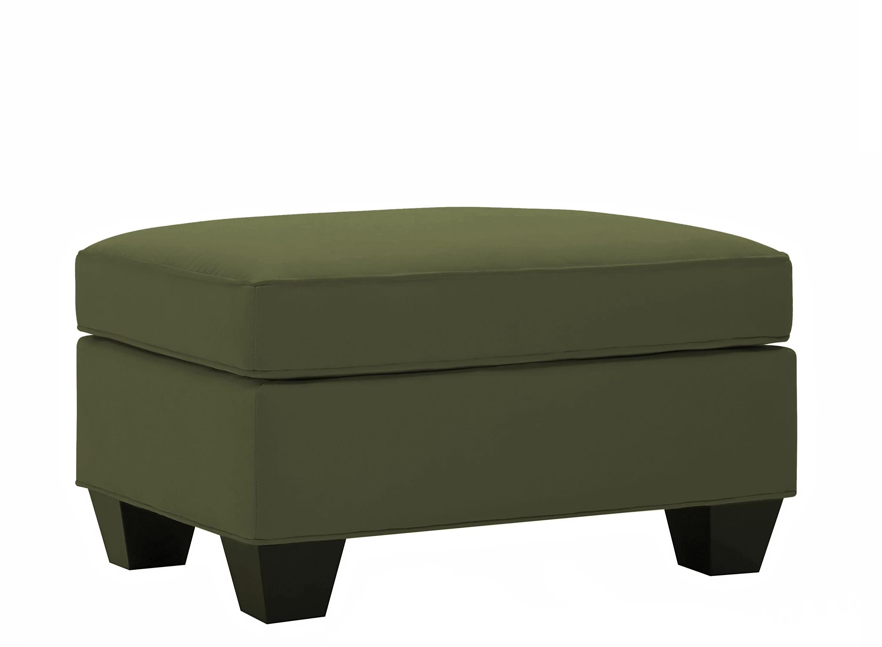 Briarwood Microfiber Ottoman
