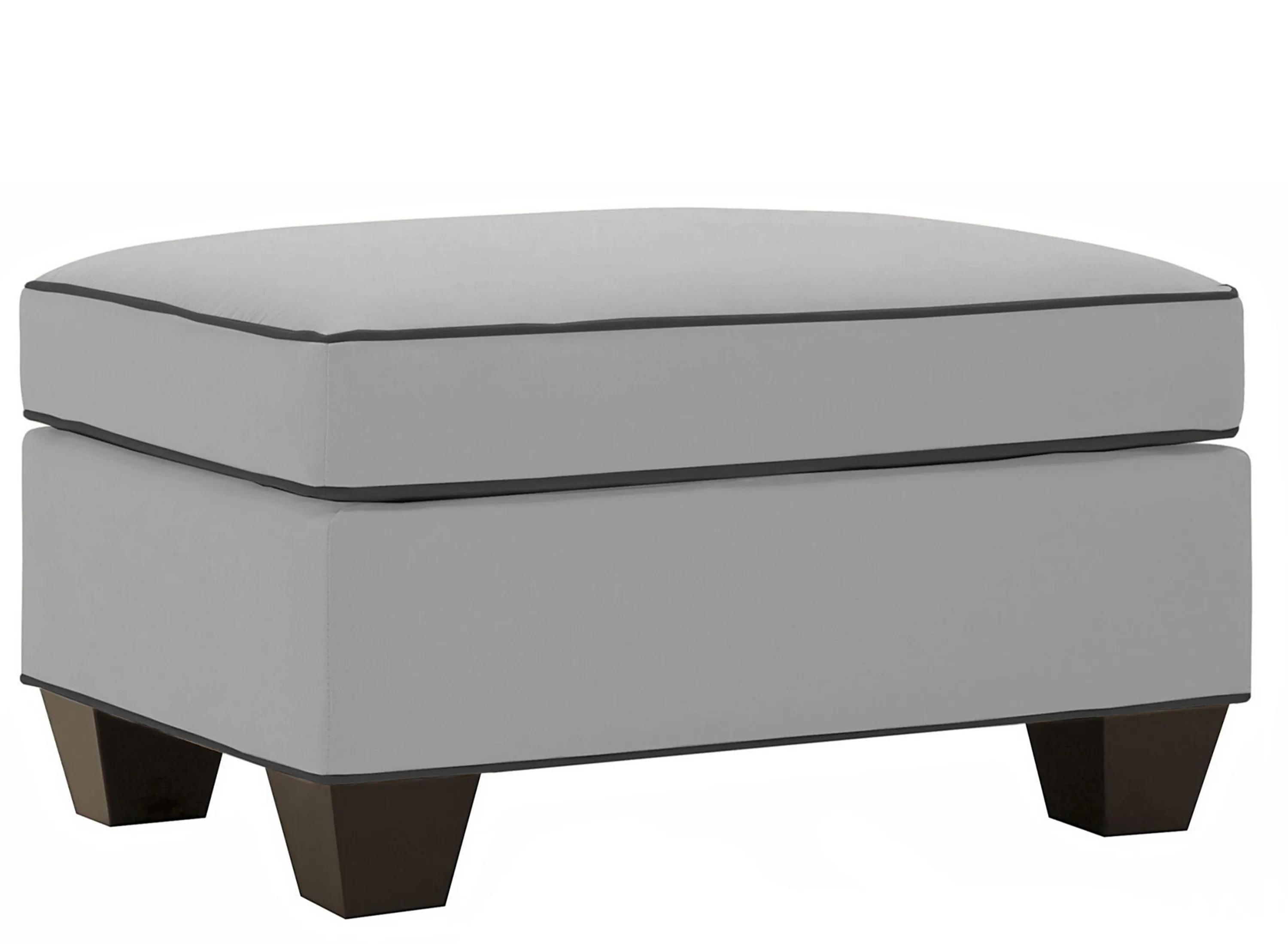 Briarwood Microfiber Ottoman