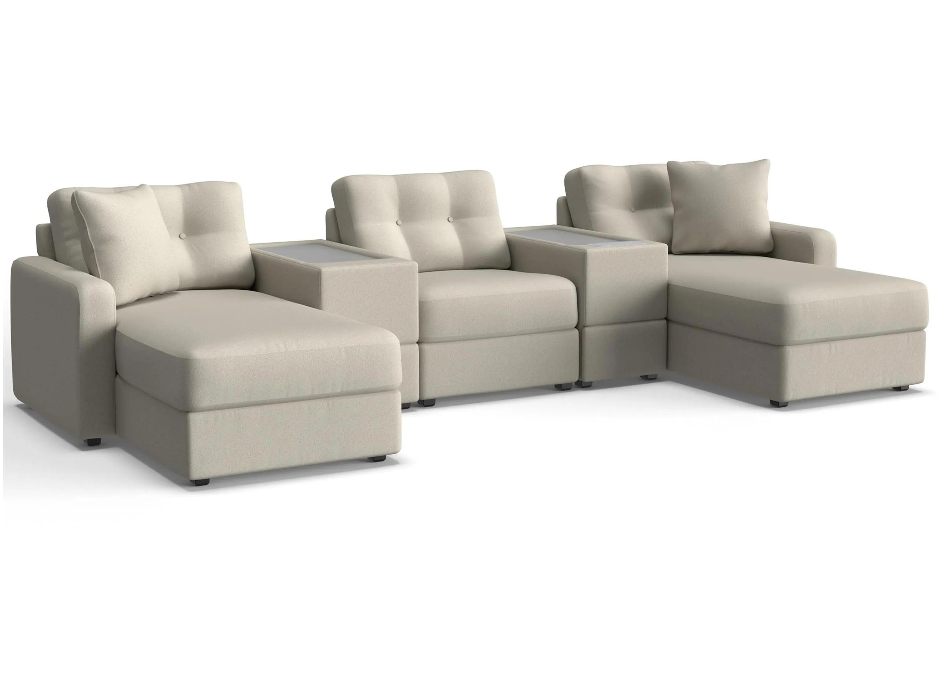 ModularOne 5-pc. Sectional w/One Power Console