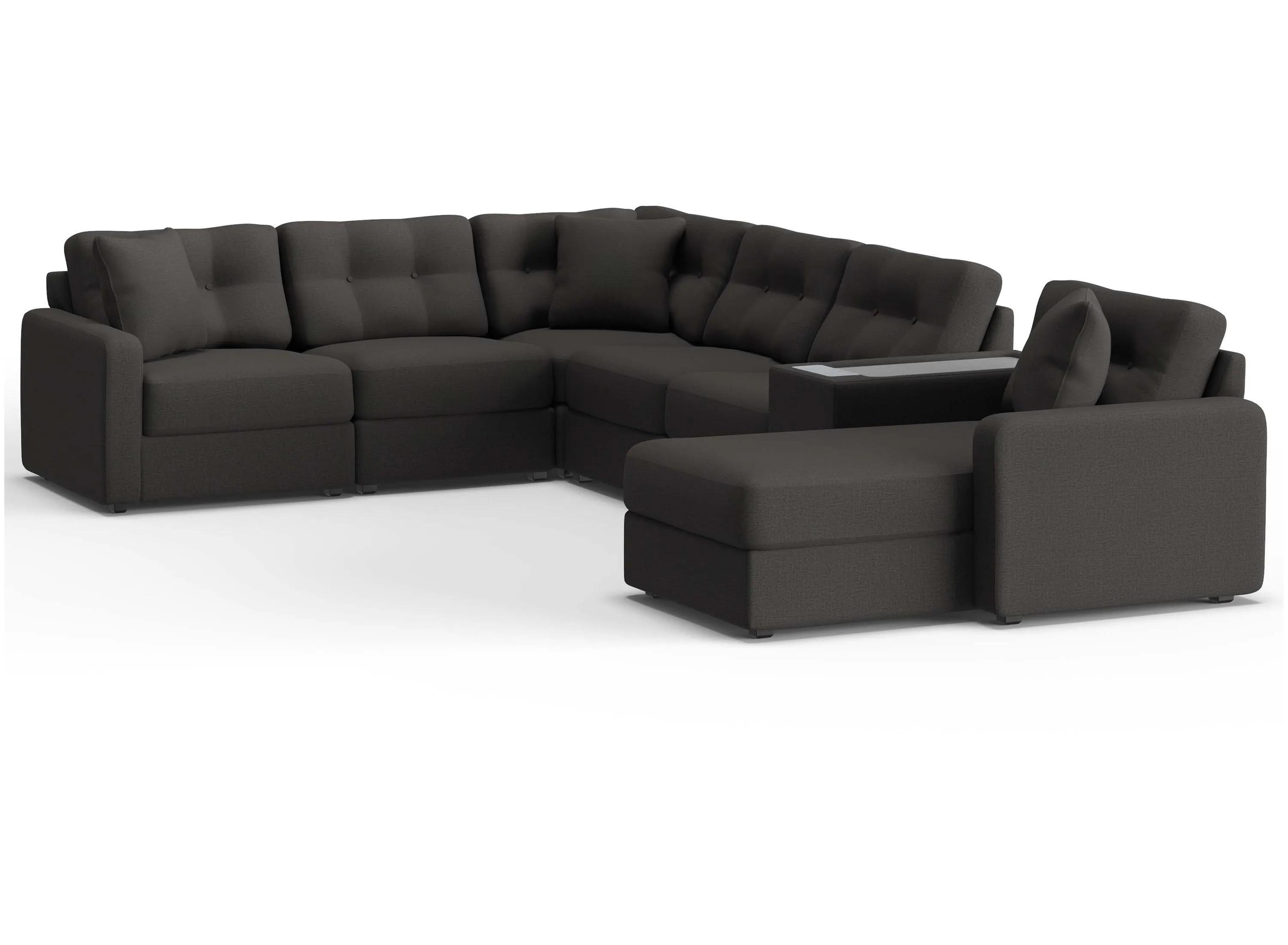 ModularOne 7-pc. Sectional w/One Power Console