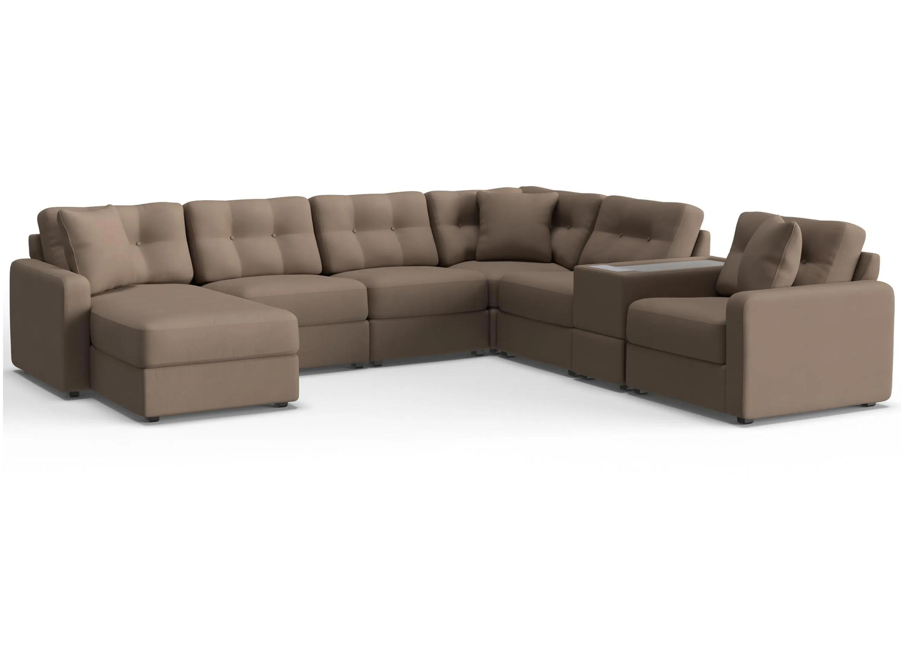 ModularOne 7-pc. Sectional w/One Power Console