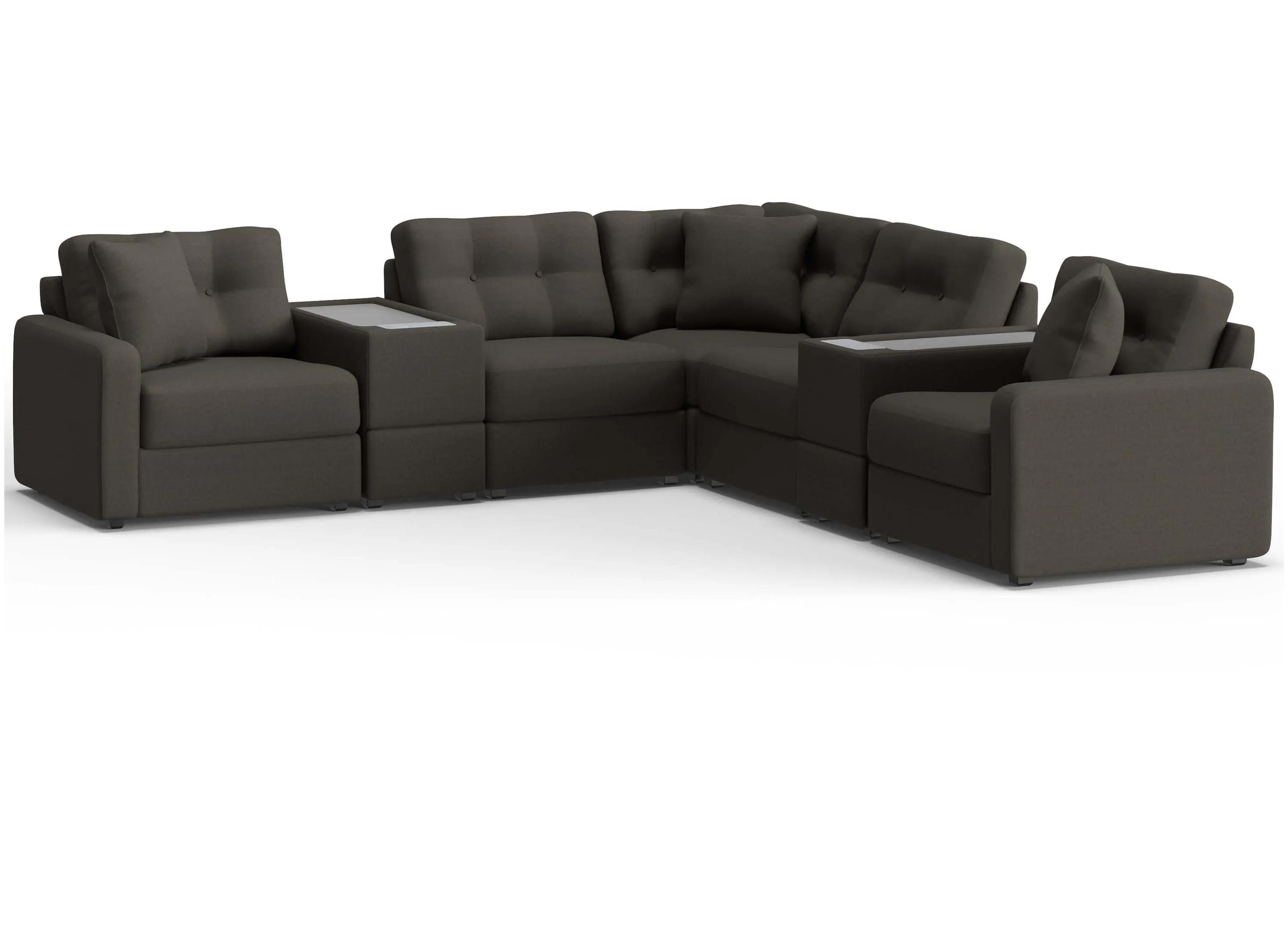 ModularOne 7-pc. Sectional w/Two PowerConsole
