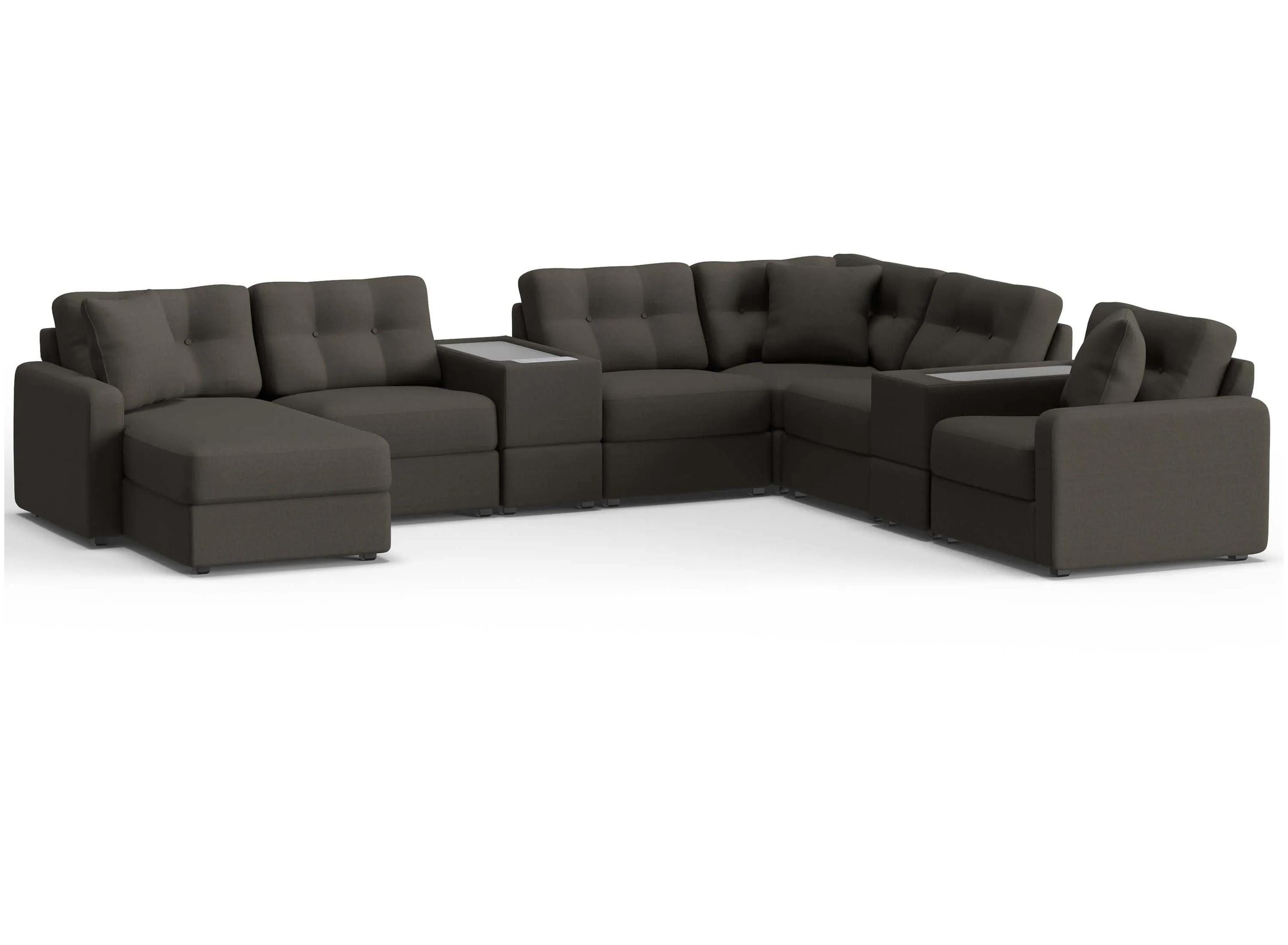 ModularOne 8-pc. Sectional w/One Power Console