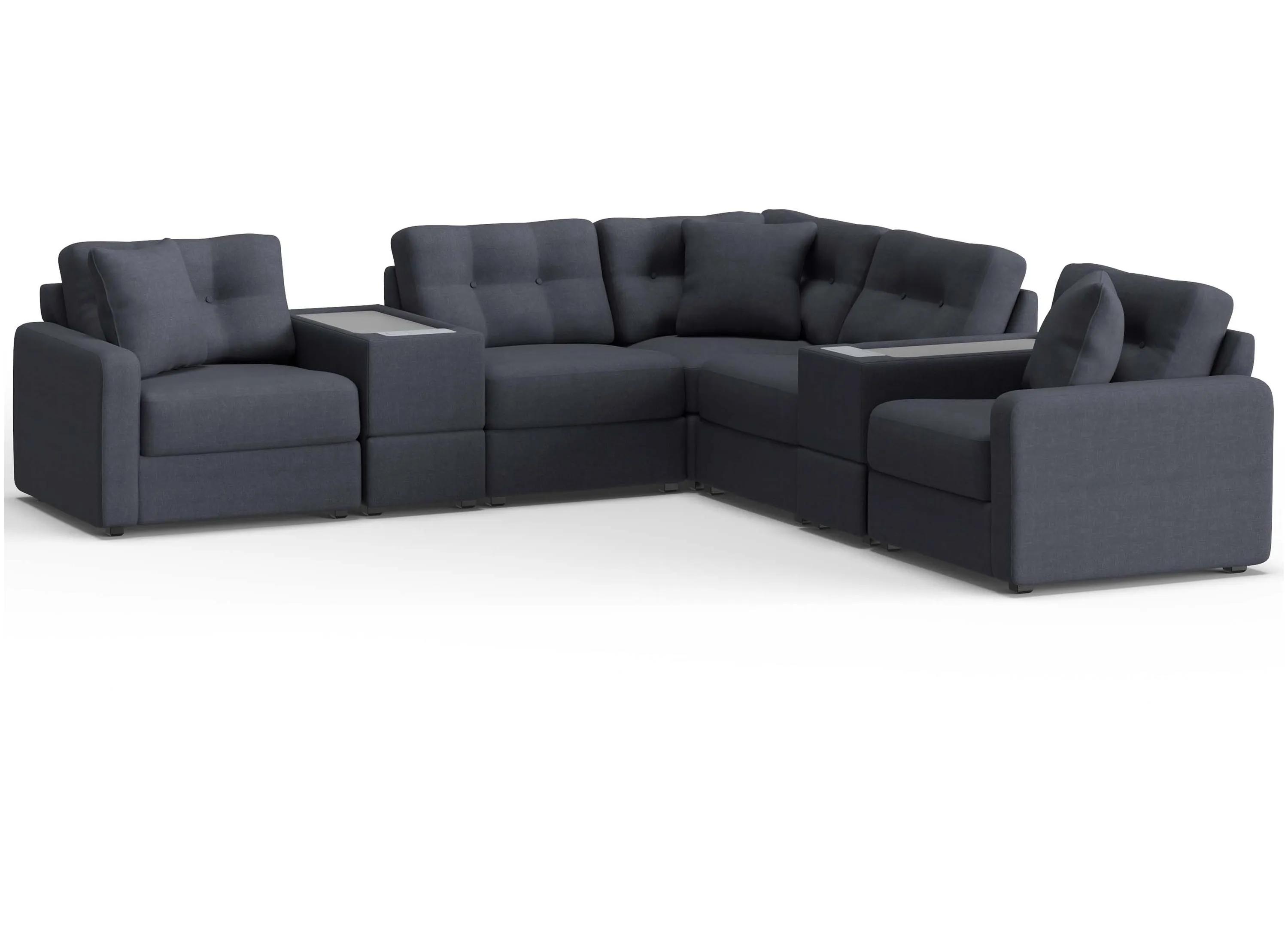 ModularOne 7-pc. Sectional w/Two PowerConsole