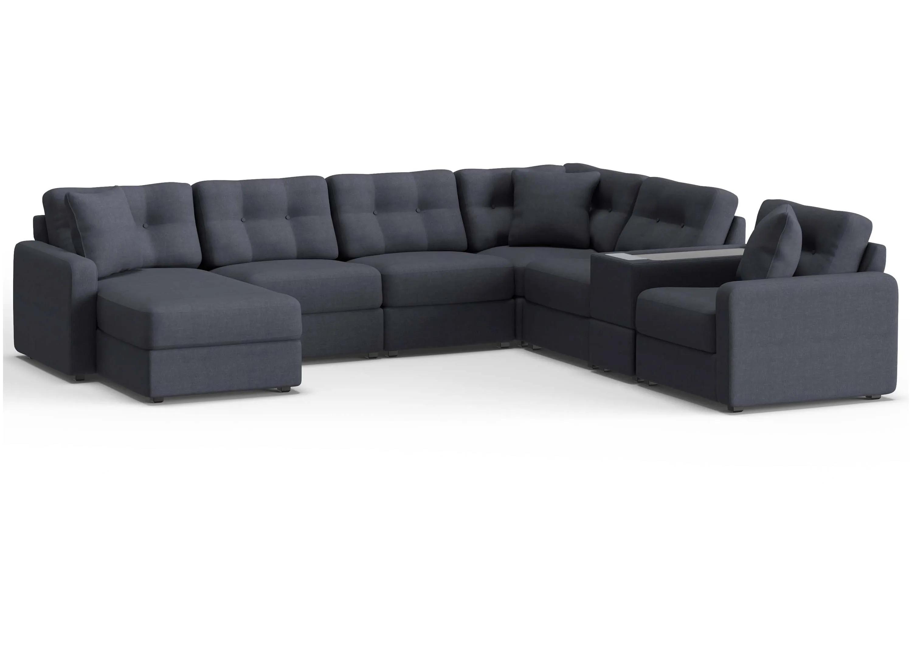 220440090 ModularOne 7-pc. Sectional w/One Power Console sku 220440090