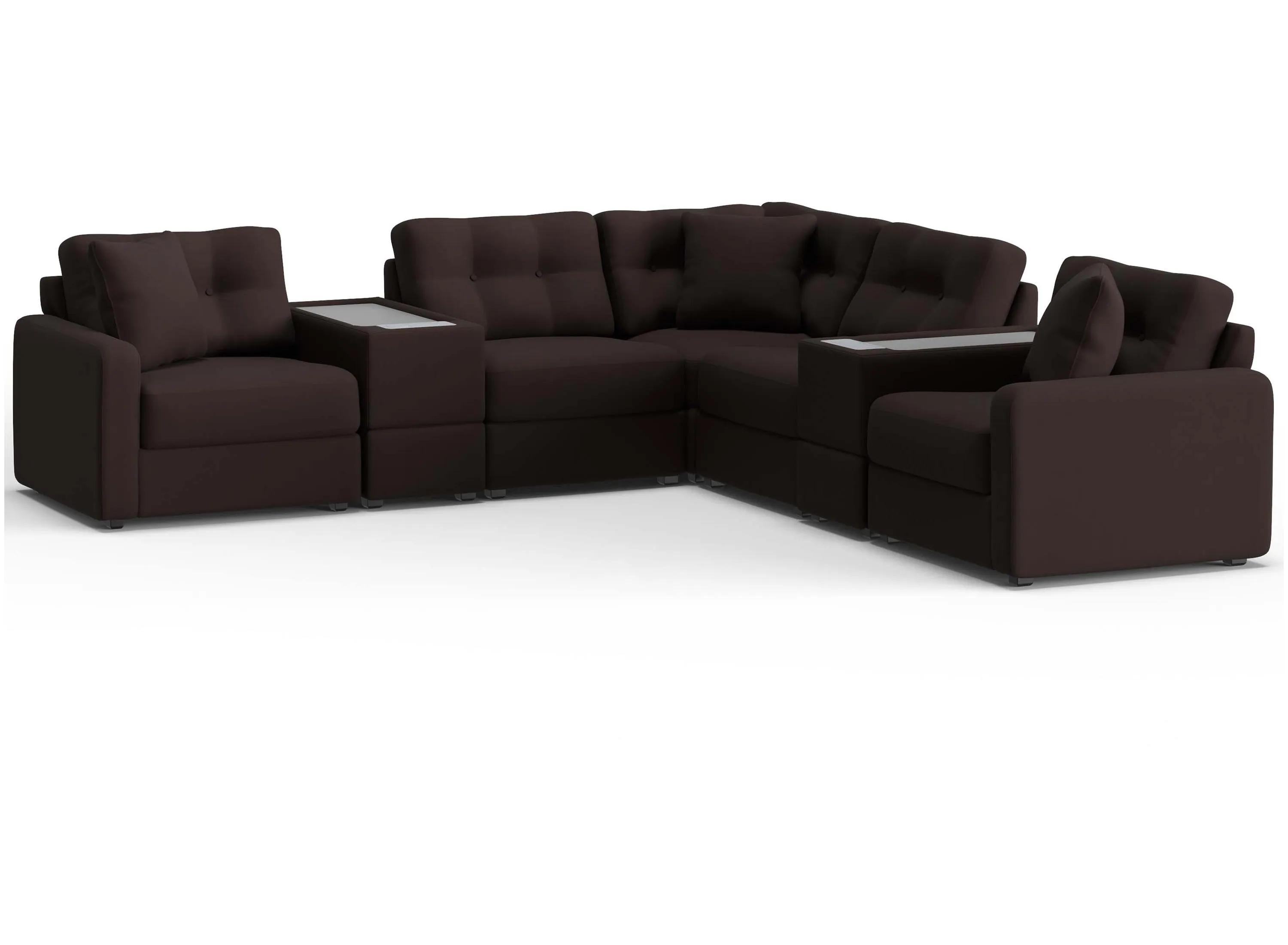 ModularOne 7-pc. Sectional w/Two PowerConsole