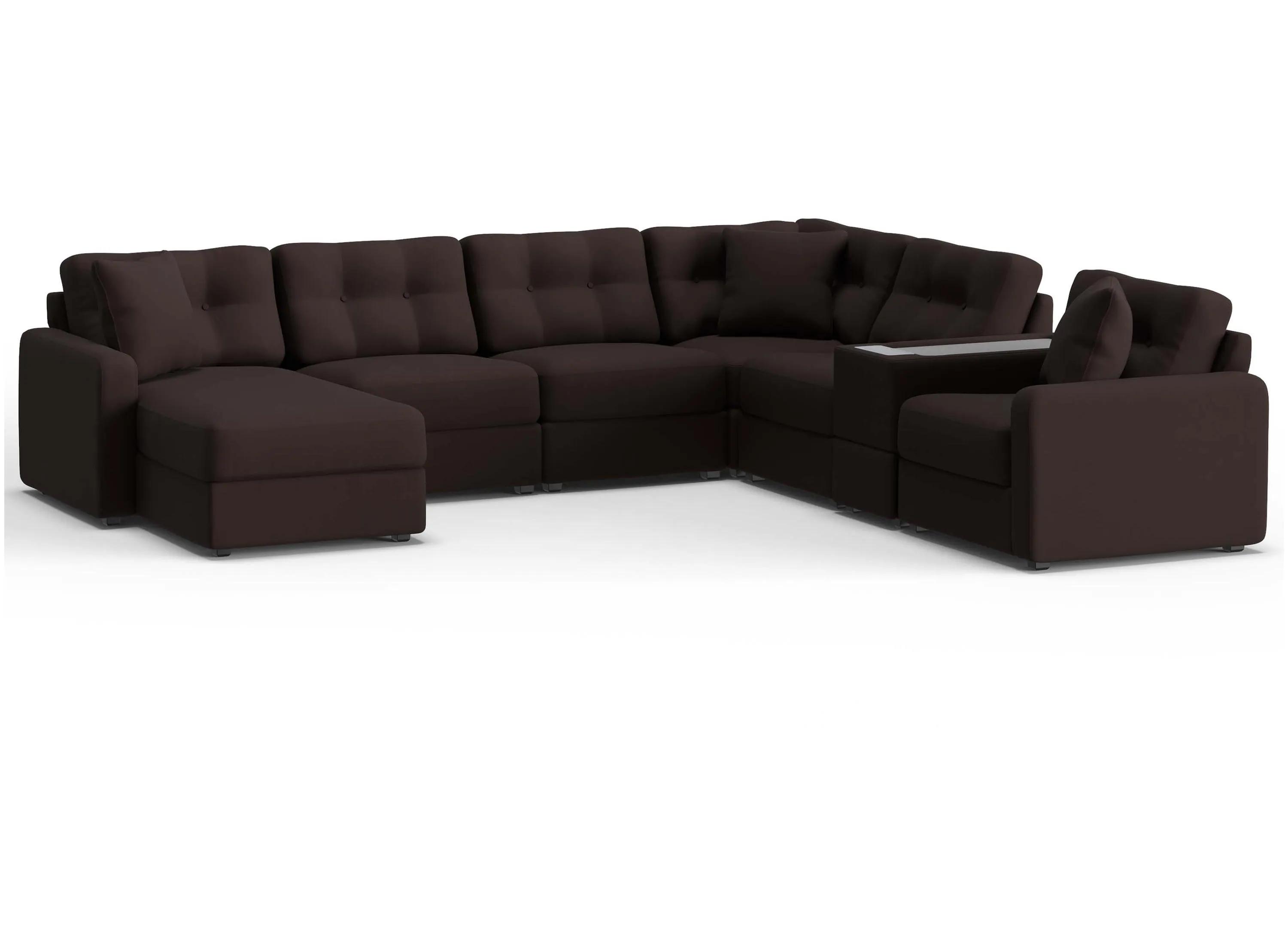 220441080 ModularOne 7-pc. Sectional w/One Power Console sku 220441080