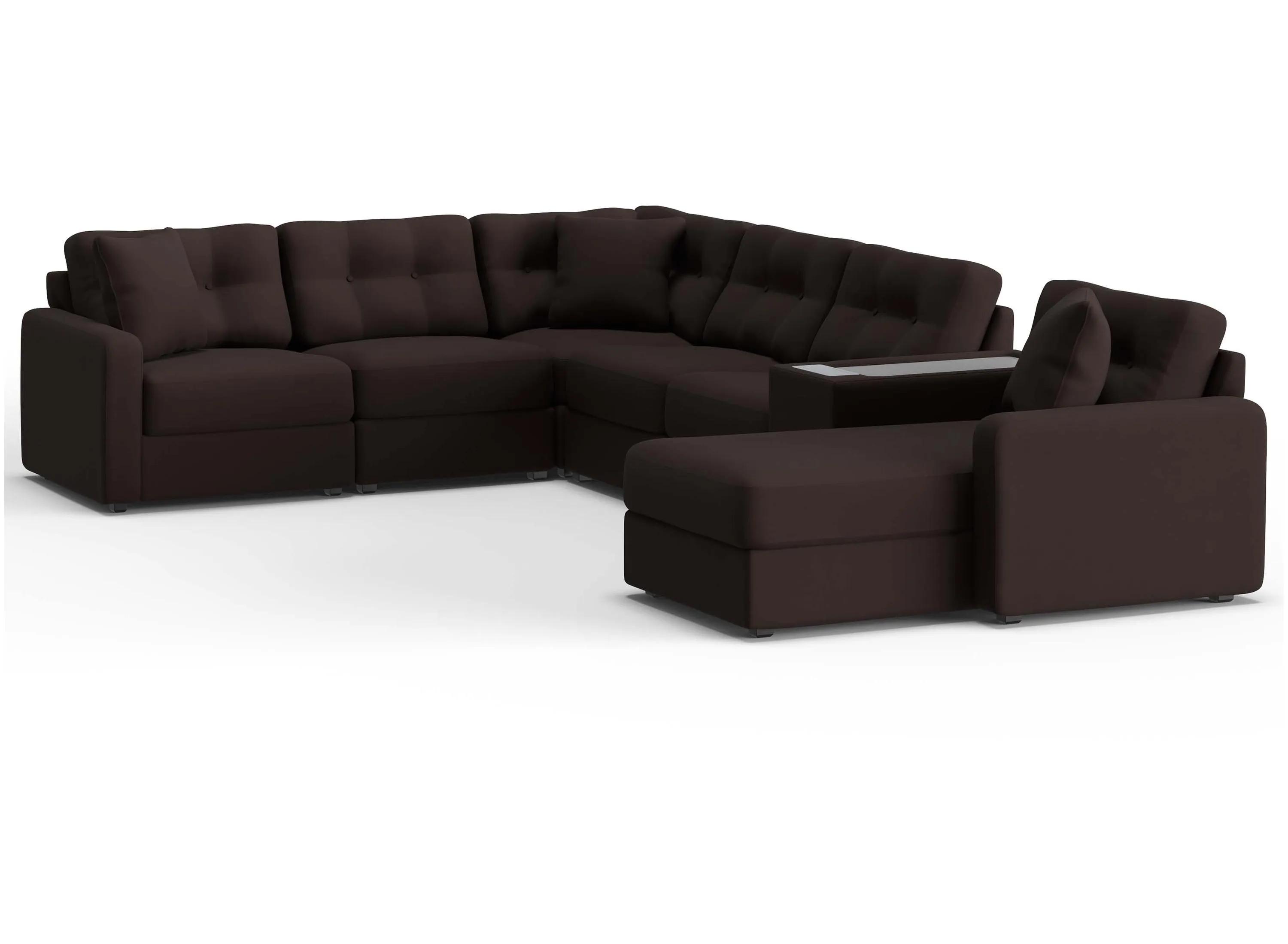 ModularOne 7-pc. Sectional w/One Power Console