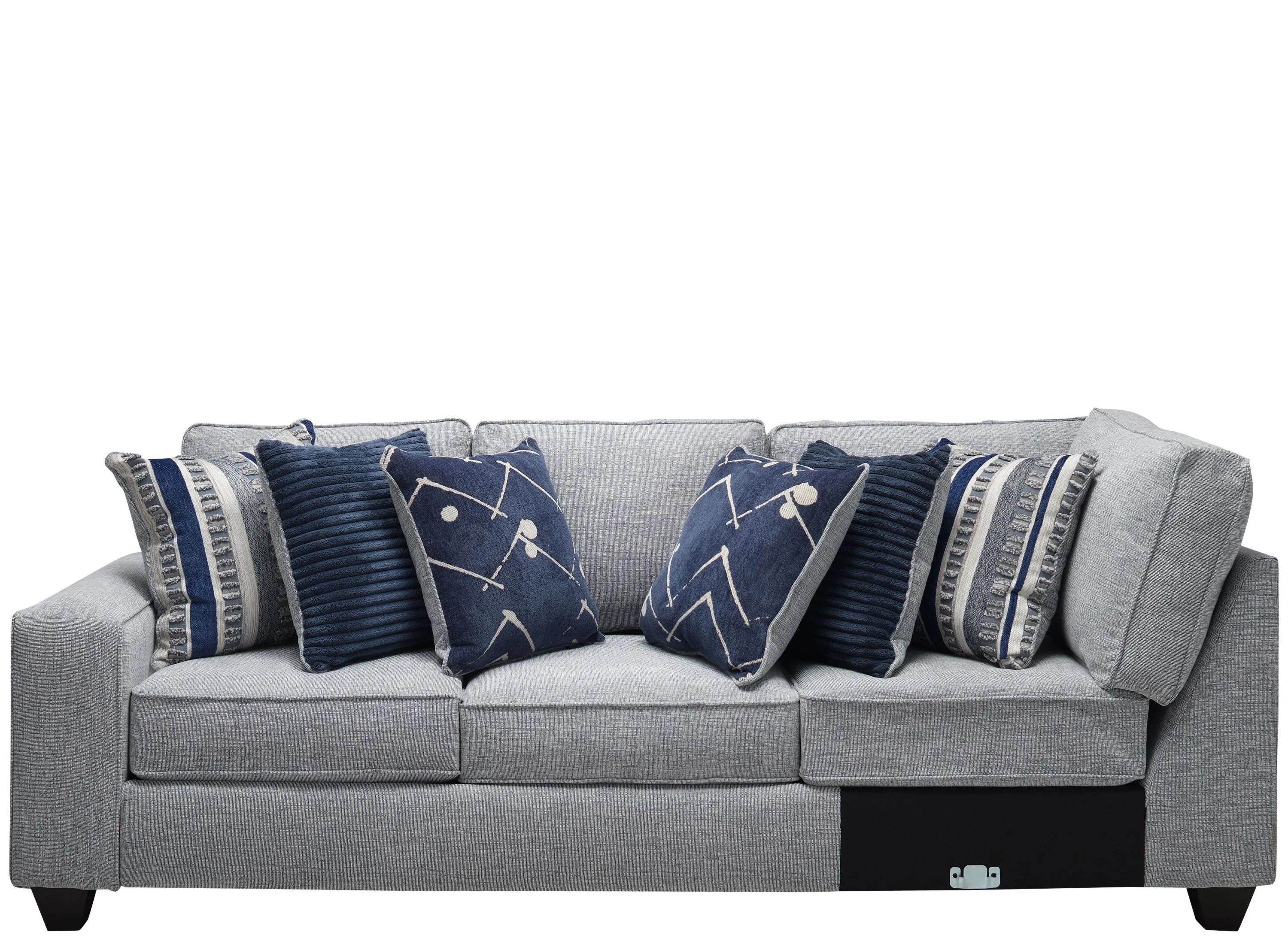 Alston Left Arm Facing Sofa w/Return | Raymour & Flanigan