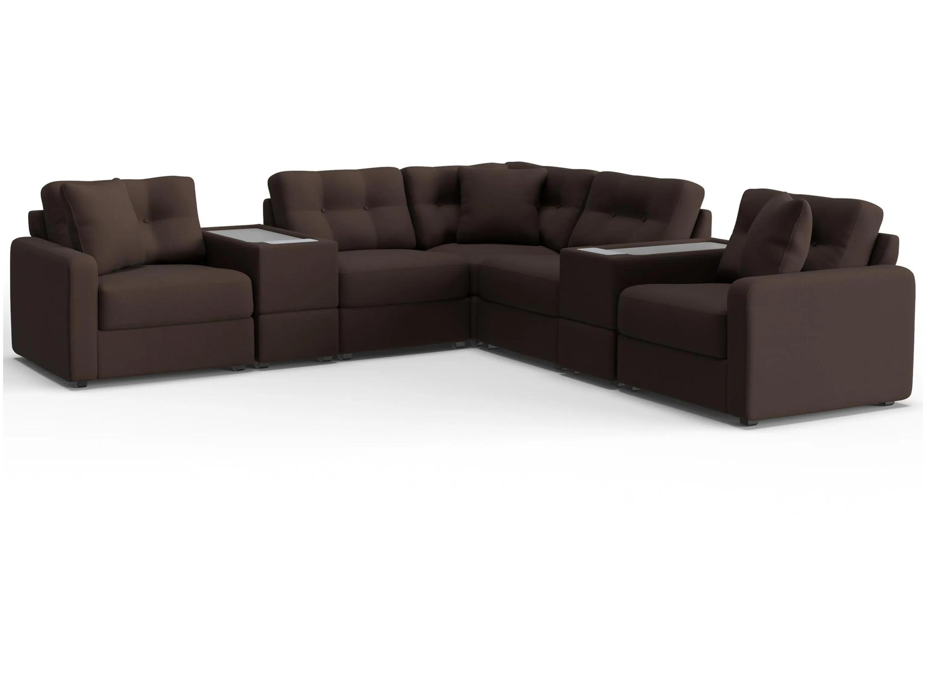 221405060 ModularOne 7-pc. Sectional w/Two PowerConsole sku 221405060