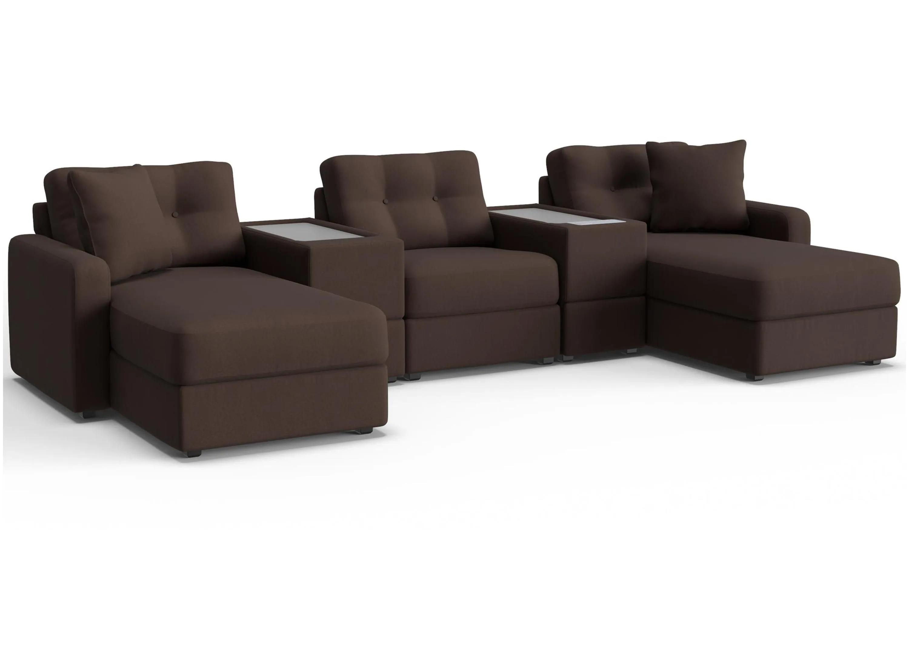 221405070 ModularOne 5-pc. Sectional w/One Power Console sku 221405070