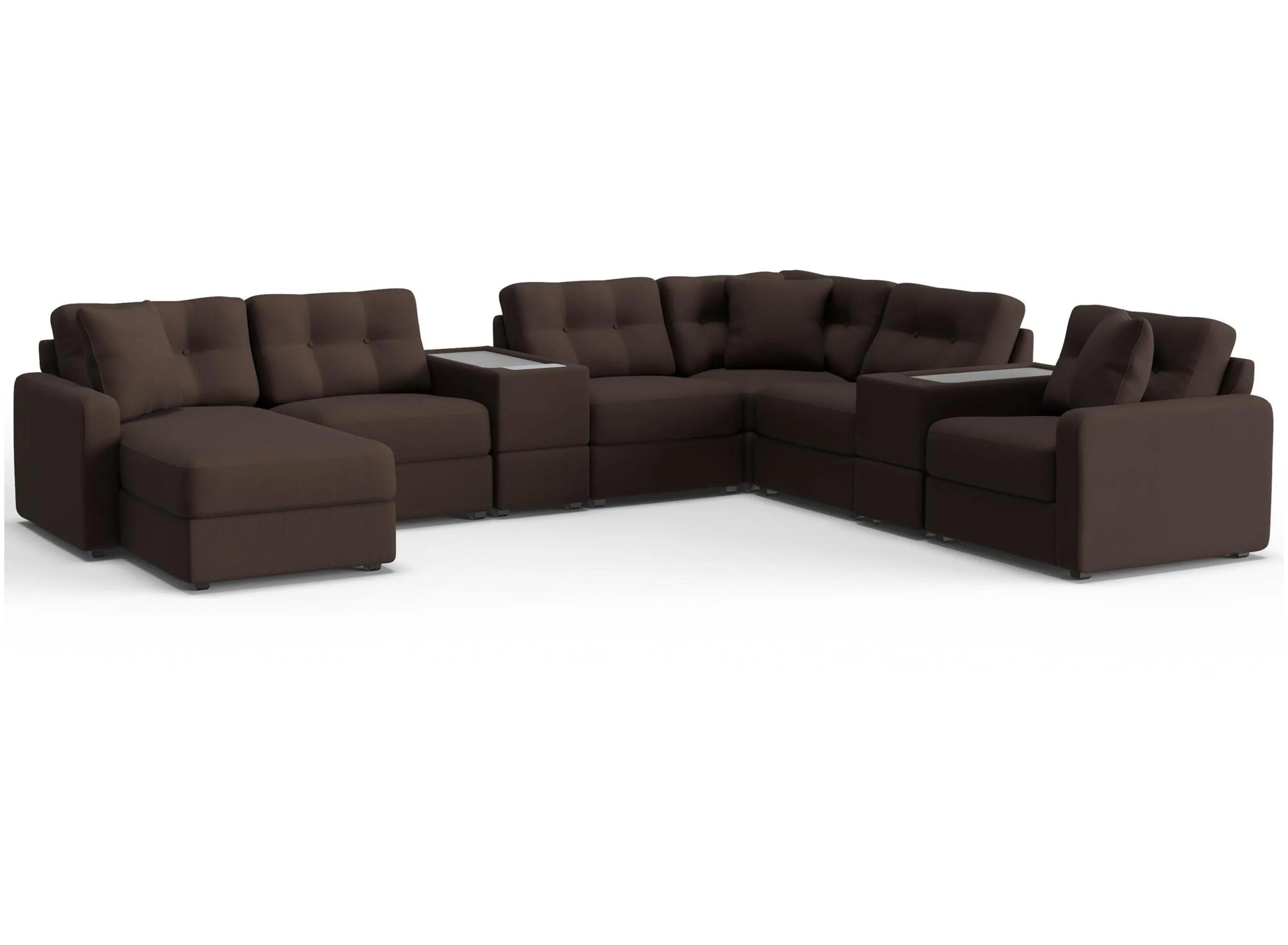 ModularOne 8-pc. Sectional w/One Power Console