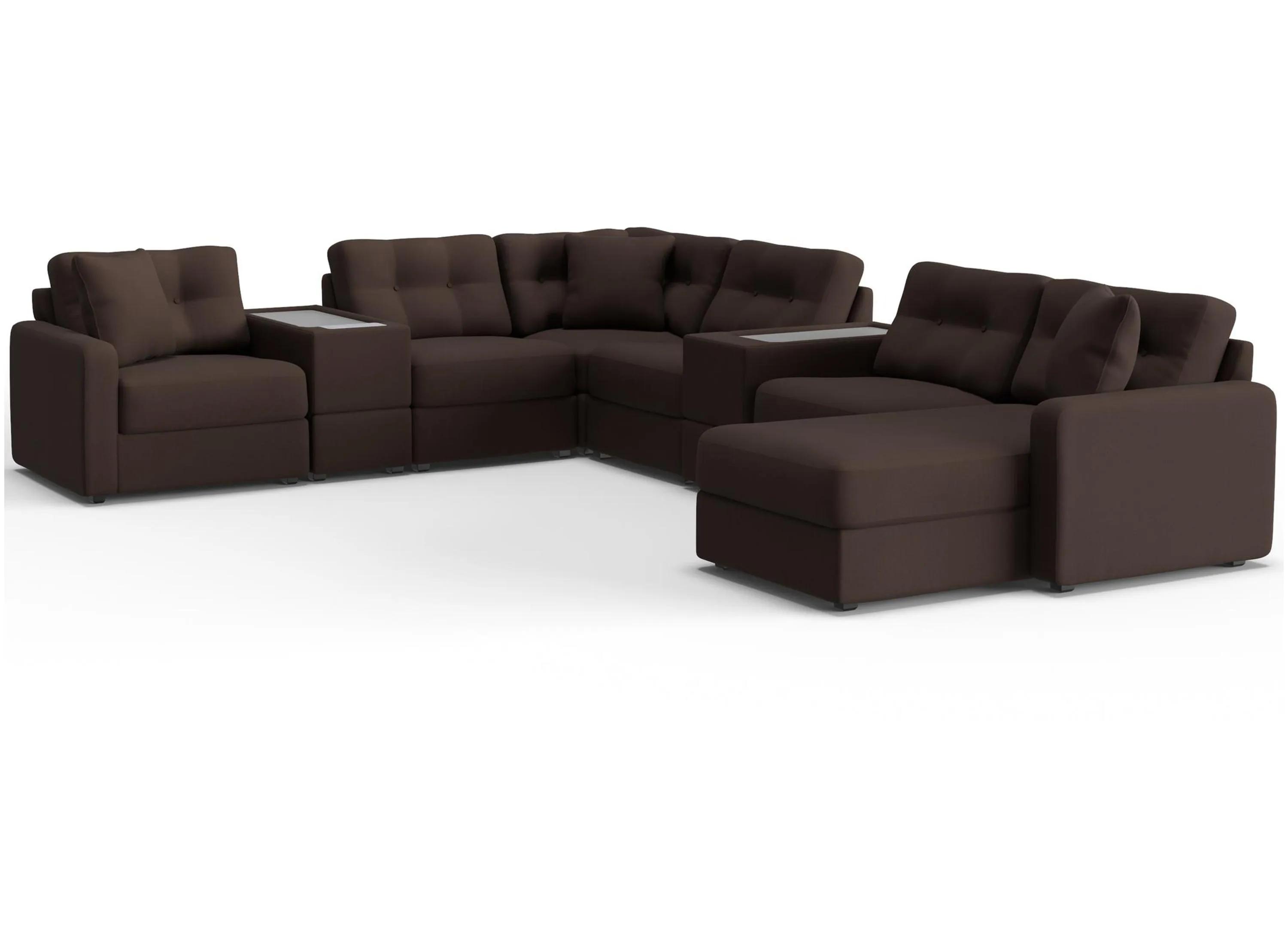 ModularOne 8-pc. Sectional w/One Power Console