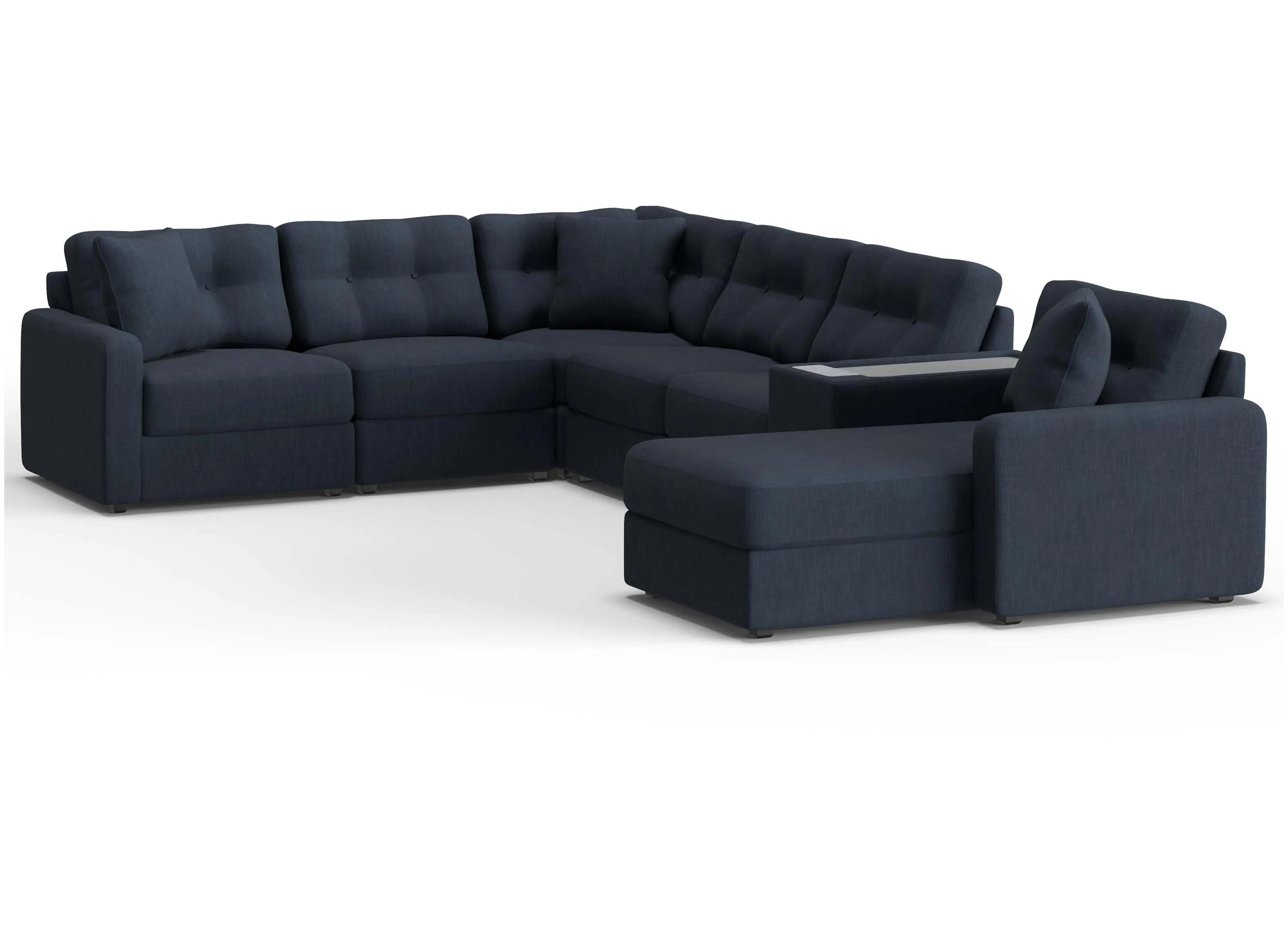 221407090 ModularOne 7-pc. Sectional w/One Power Console sku 221407090