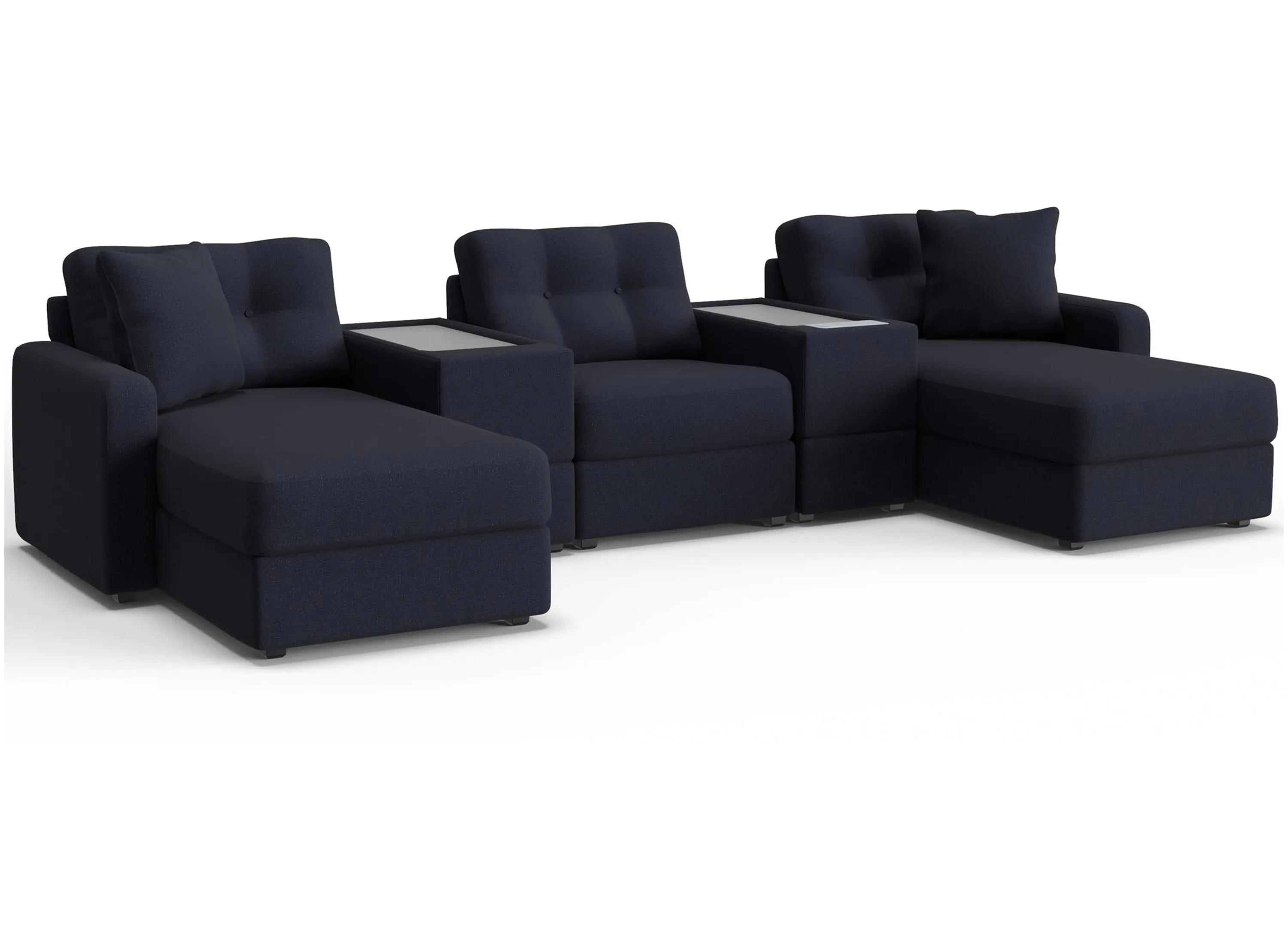 221408070 ModularOne 5-pc. Sectional w/One Power Console sku 221408070