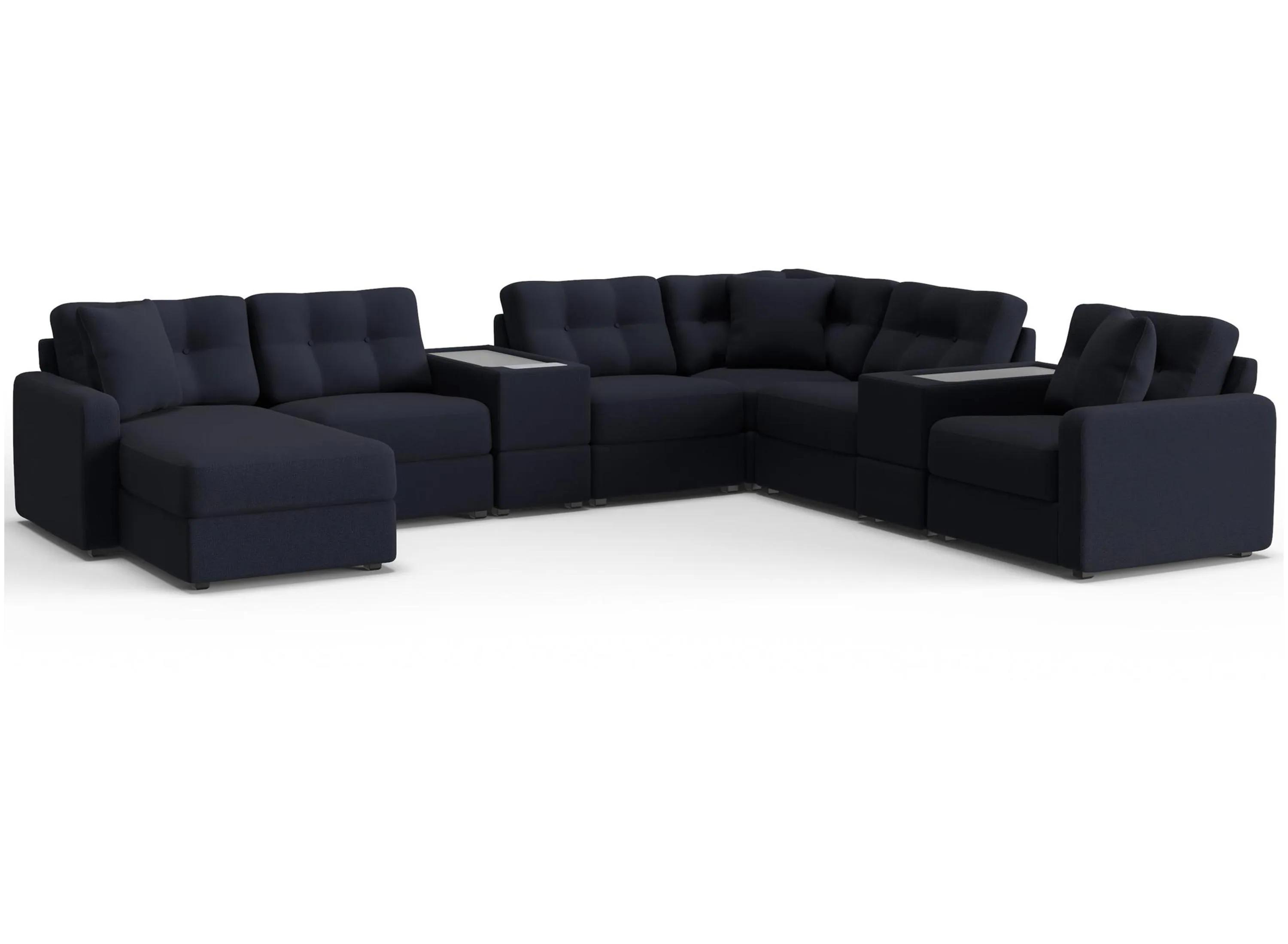 ModularOne 8-pc. Sectional w/One Power Console