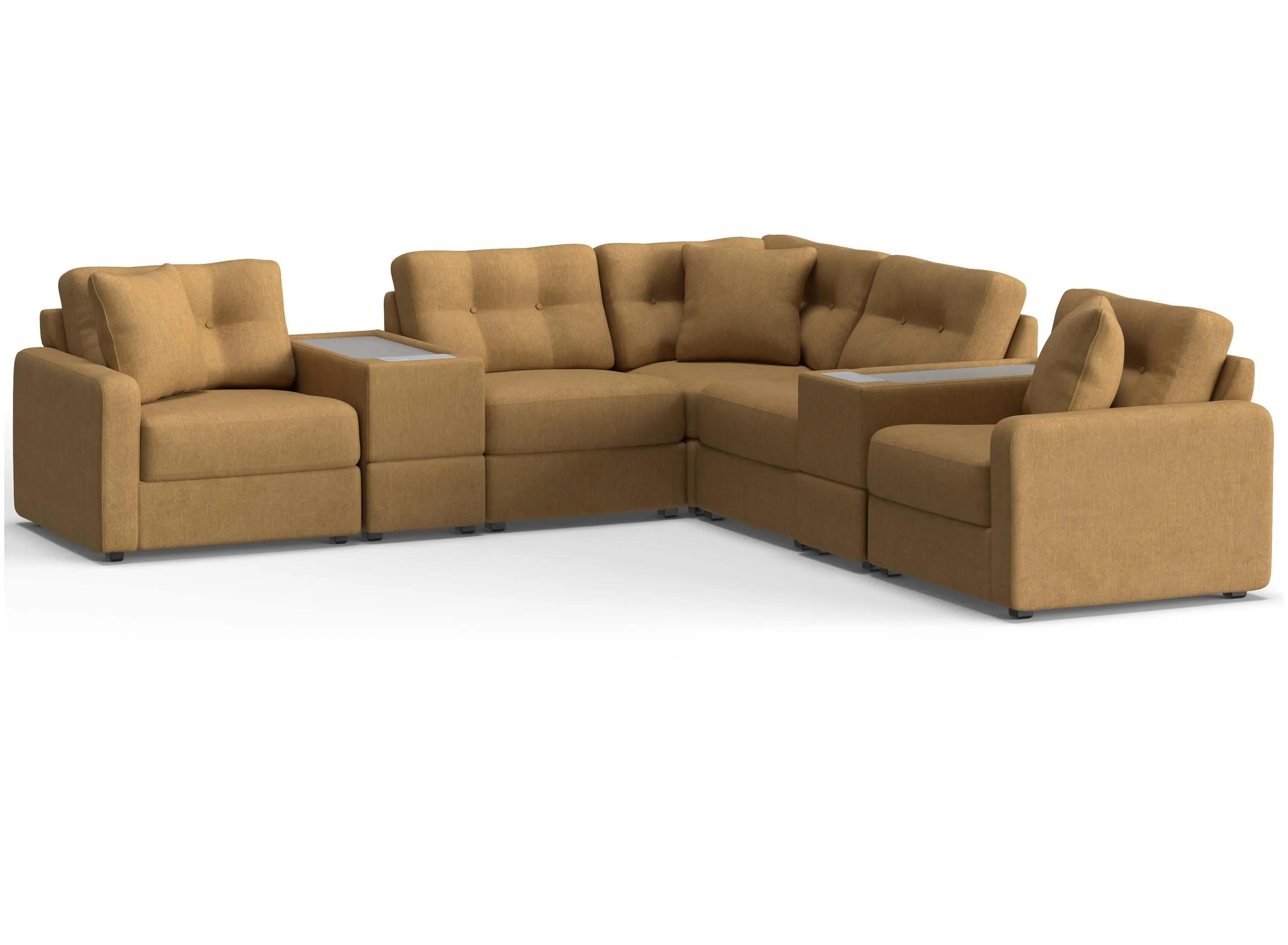 ModularOne 7-pc. Sectional w/Two PowerConsole