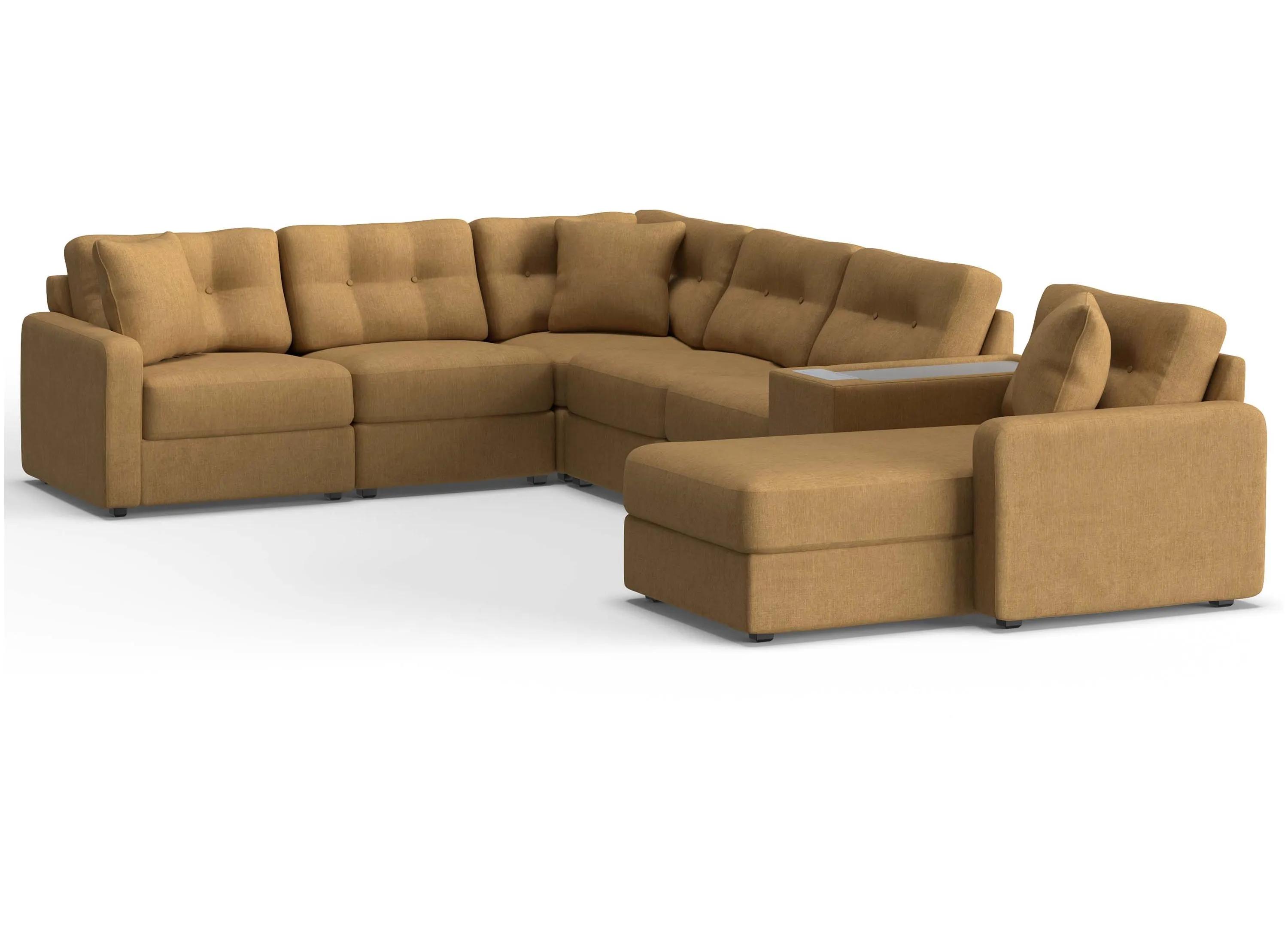 ModularOne 7-pc. Sectional w/One Power Console