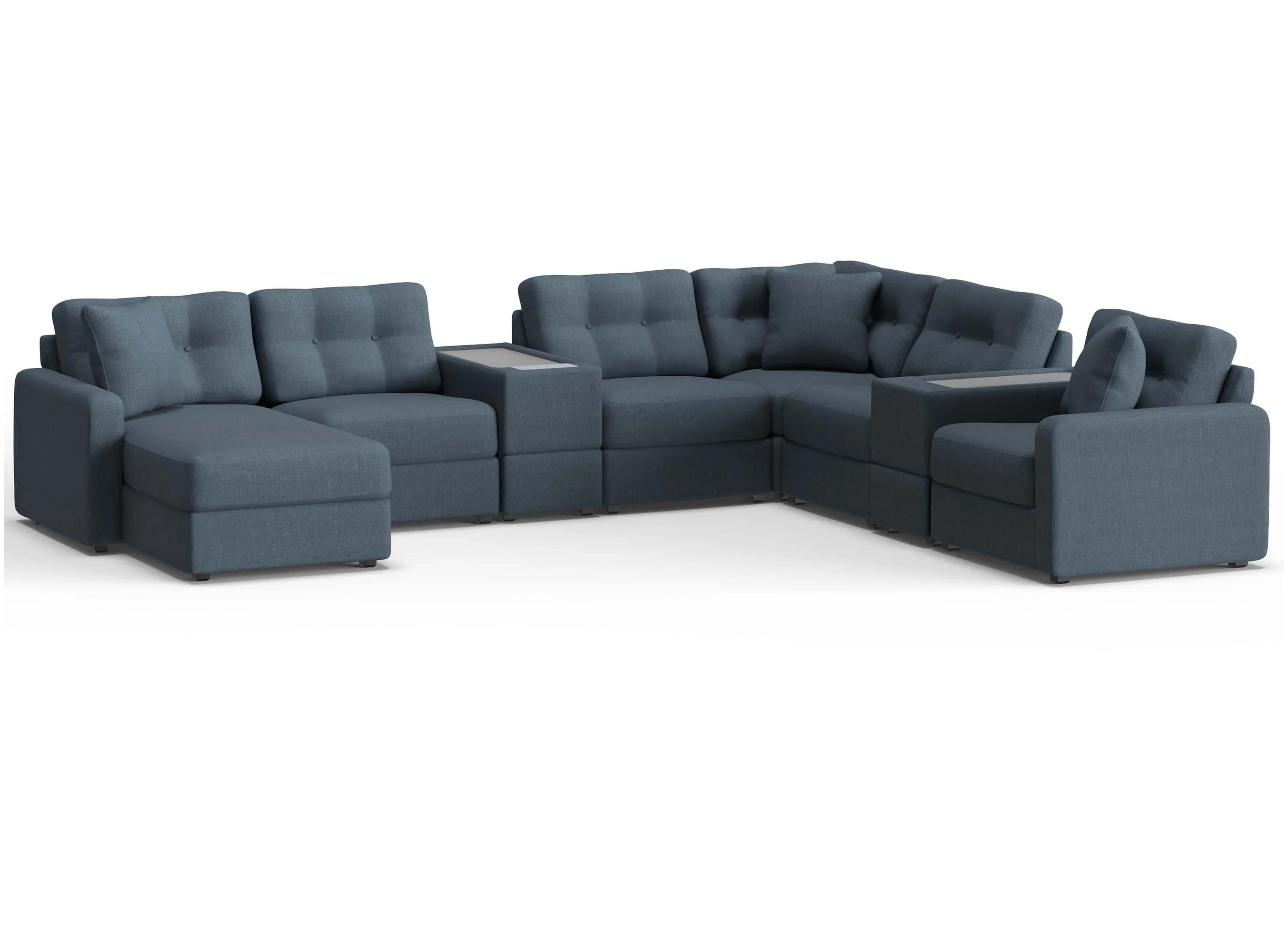 ModularOne 8-pc. Sectional w/One Power Console