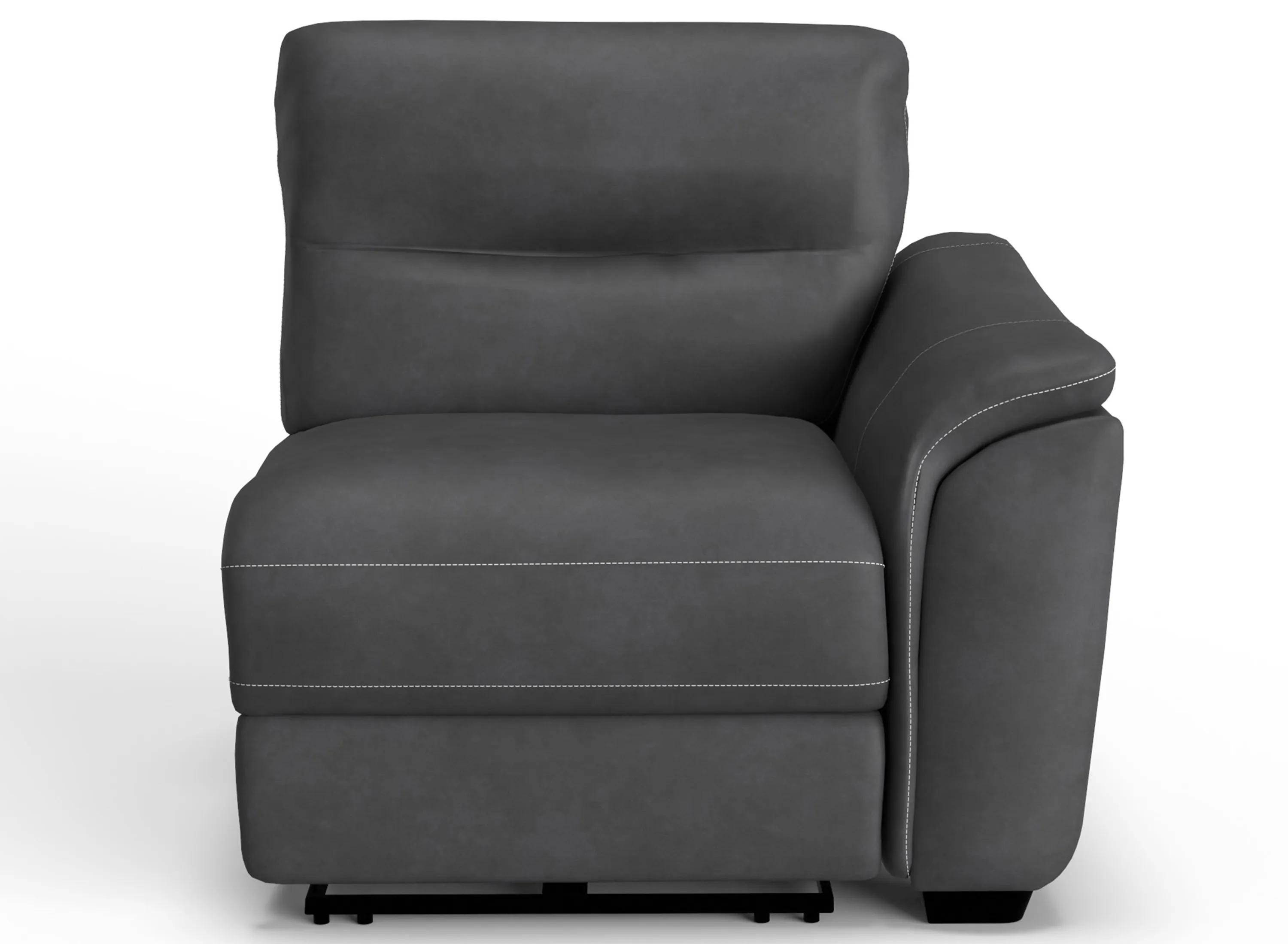 Rockland Microfiber Right Arm Facing Power Recliner Raymour