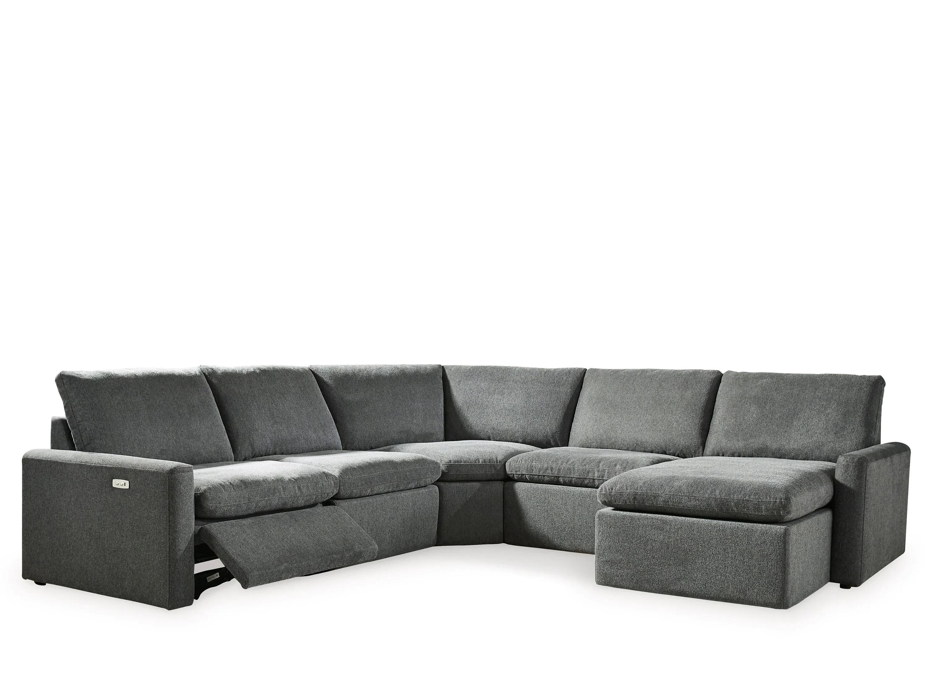 222260582 Hartsdale 5-Pc Power Chaise Sectional sku 222260582