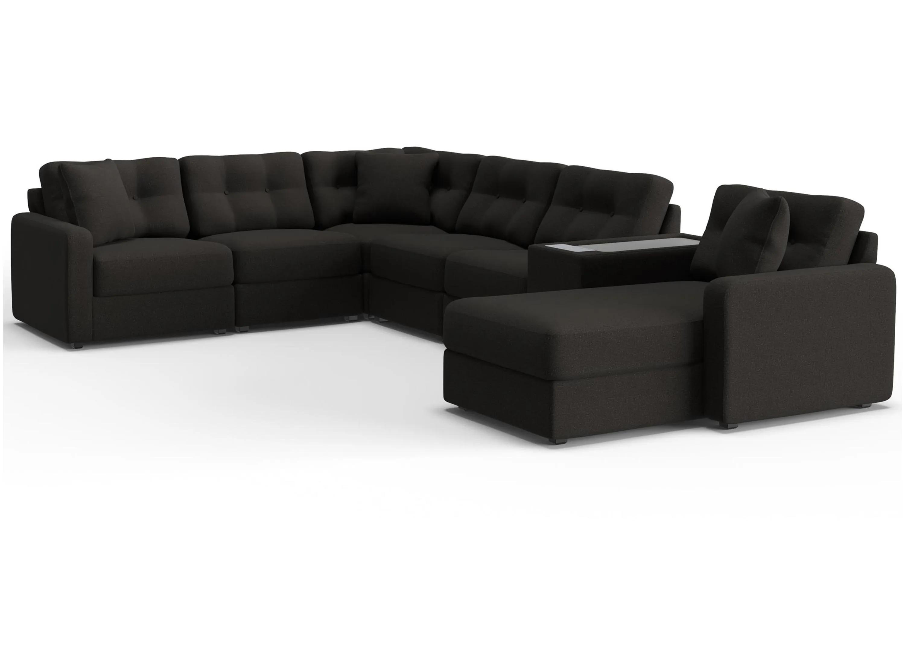 ModularOne 7-pc. Sectional w/One Power Console