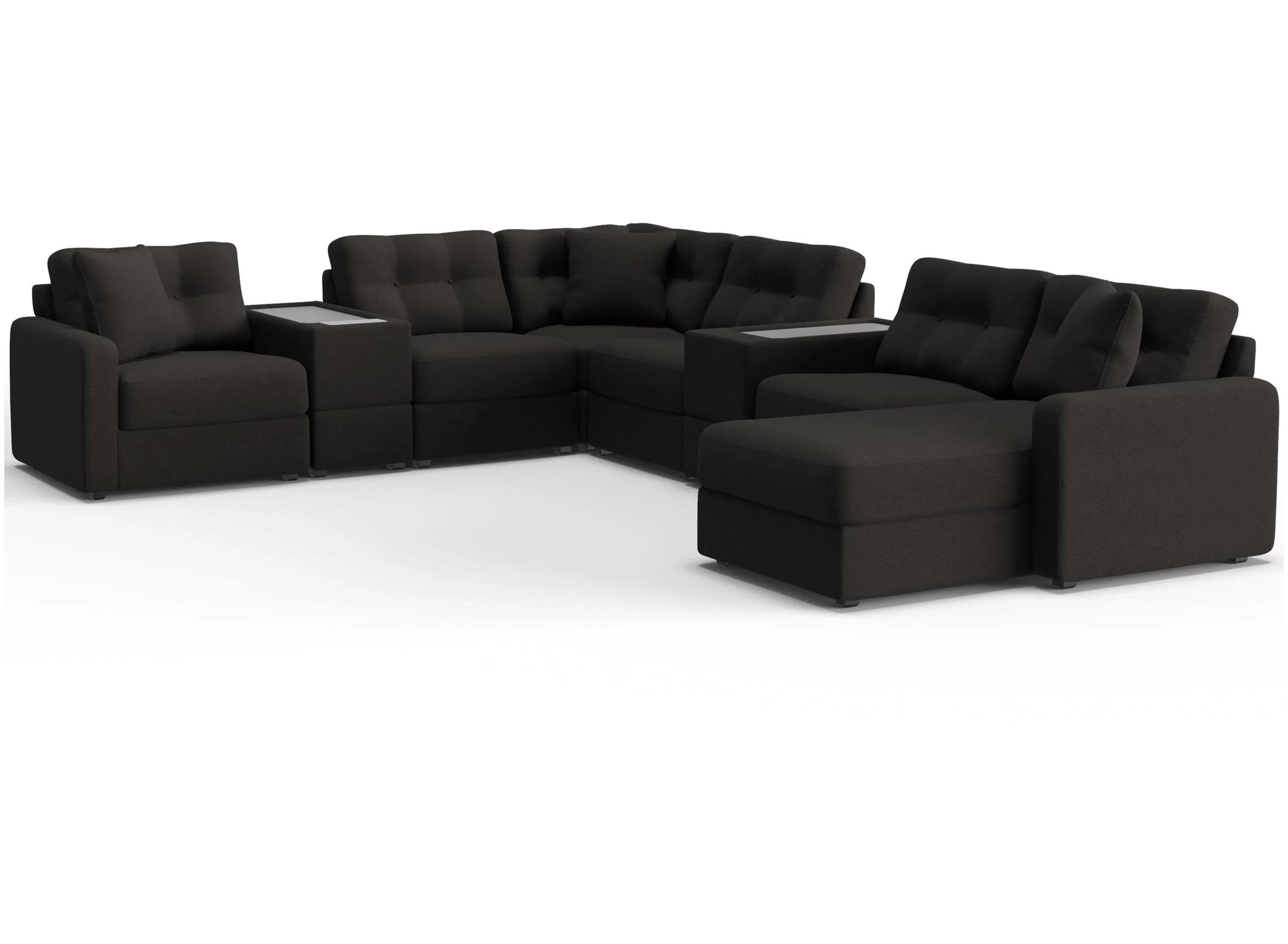 ModularOne 8-pc. Sectional w/One Power Console