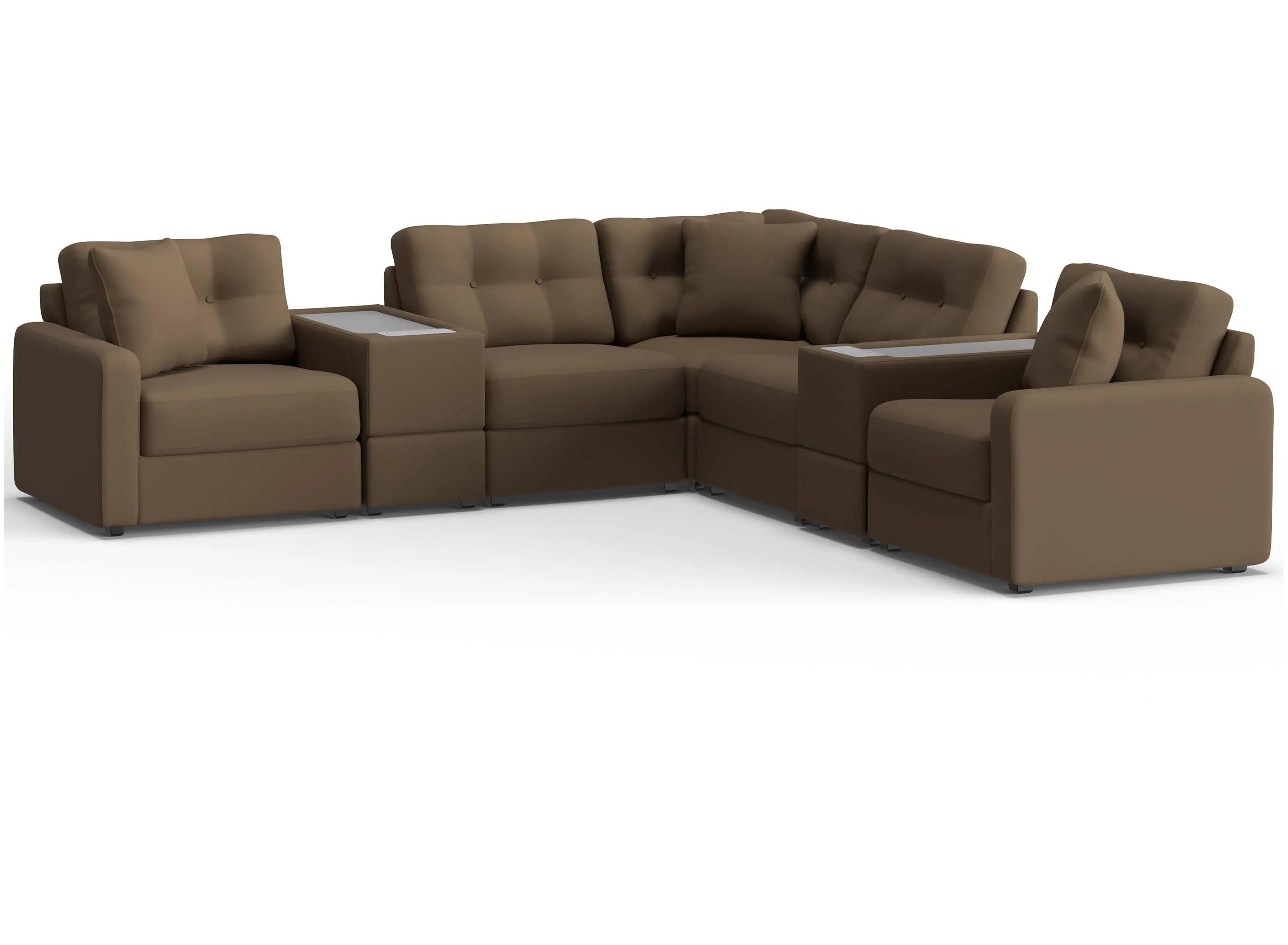 ModularOne 7-pc. Sectional w/Two PowerConsole