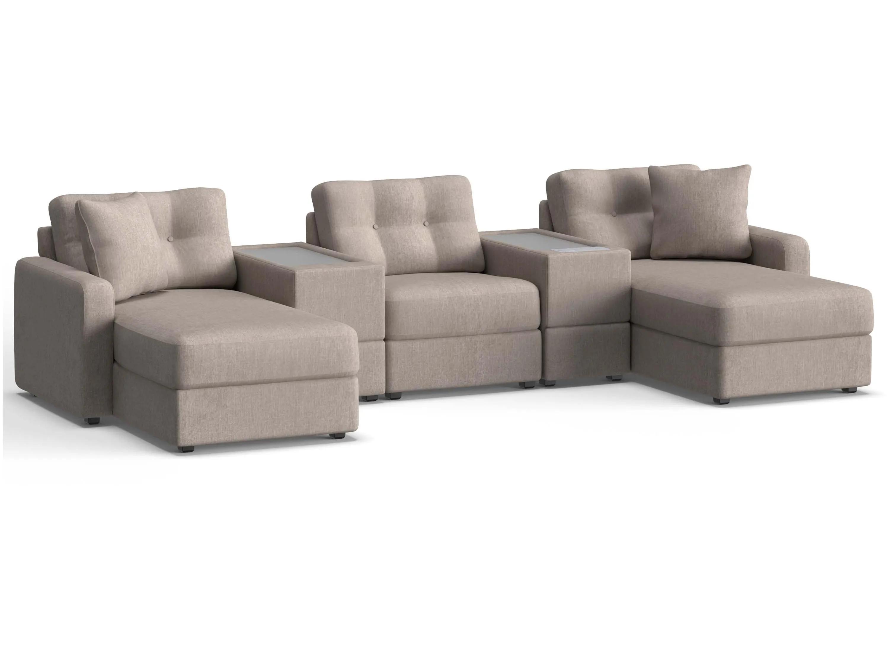 ModularOne 5-pc. Sectional w/One Power Console