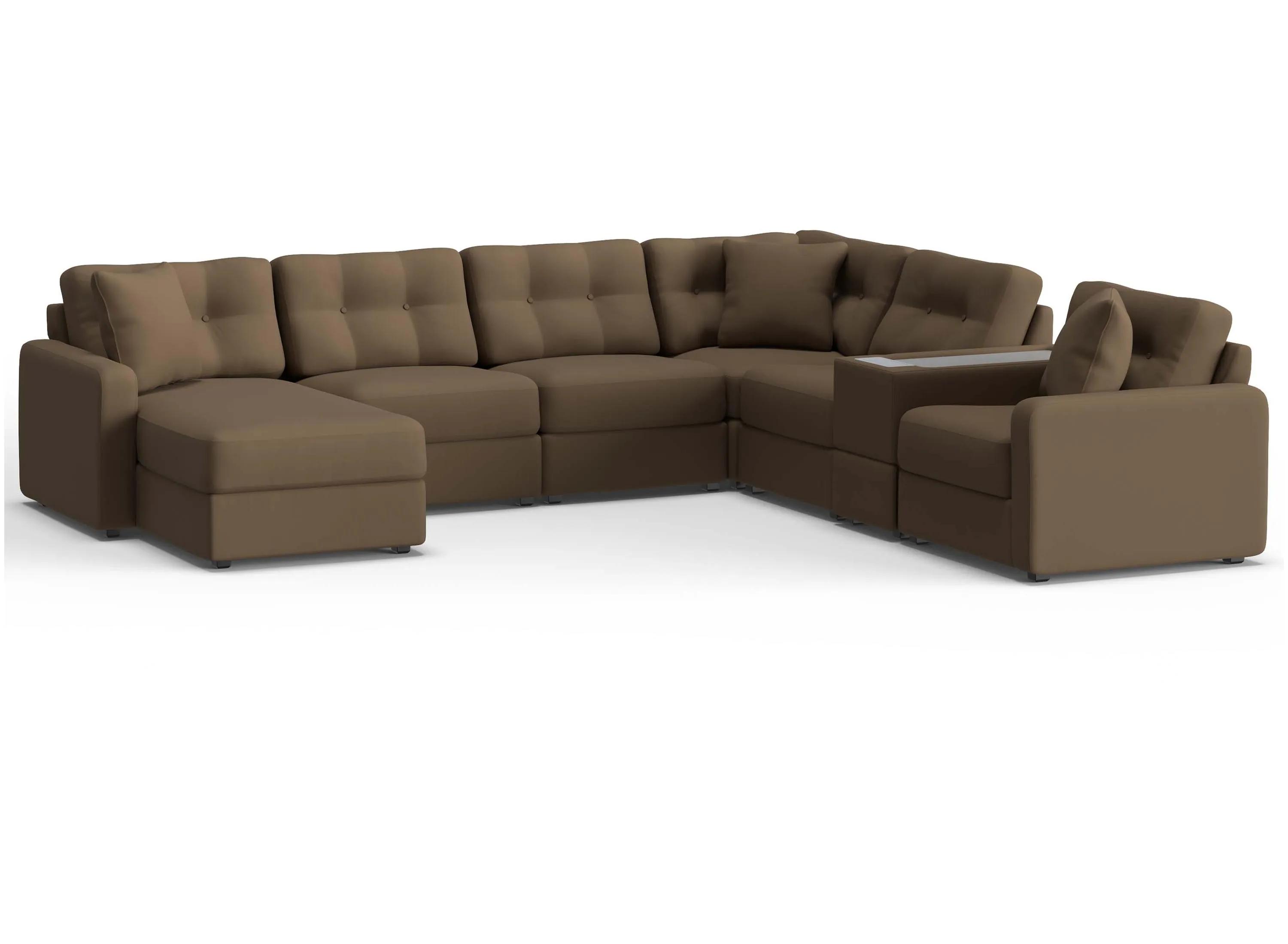 ModularOne 7-pc. Sectional w/One Power Console