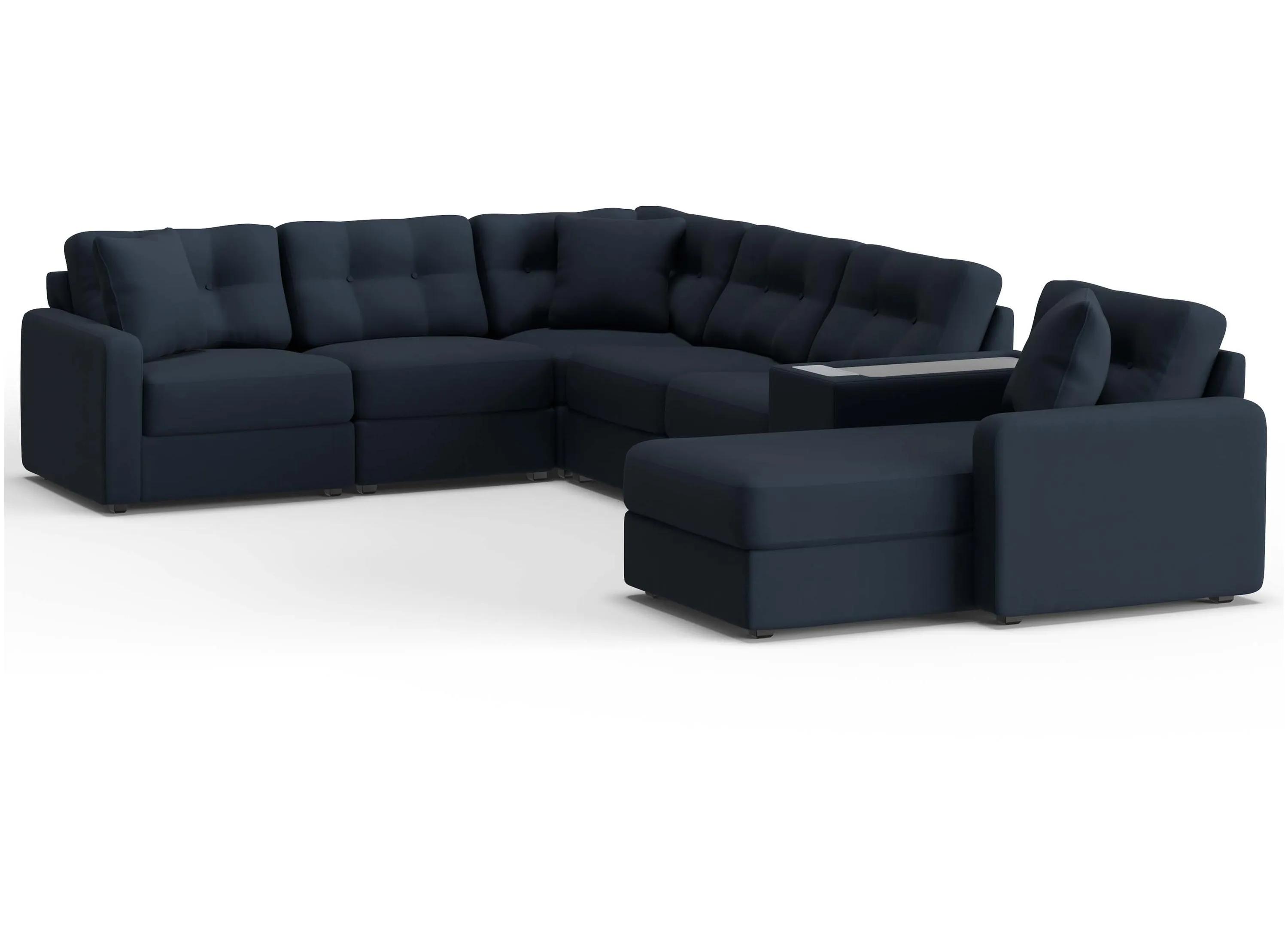 ModularOne 7-pc. Sectional w/One Power Console