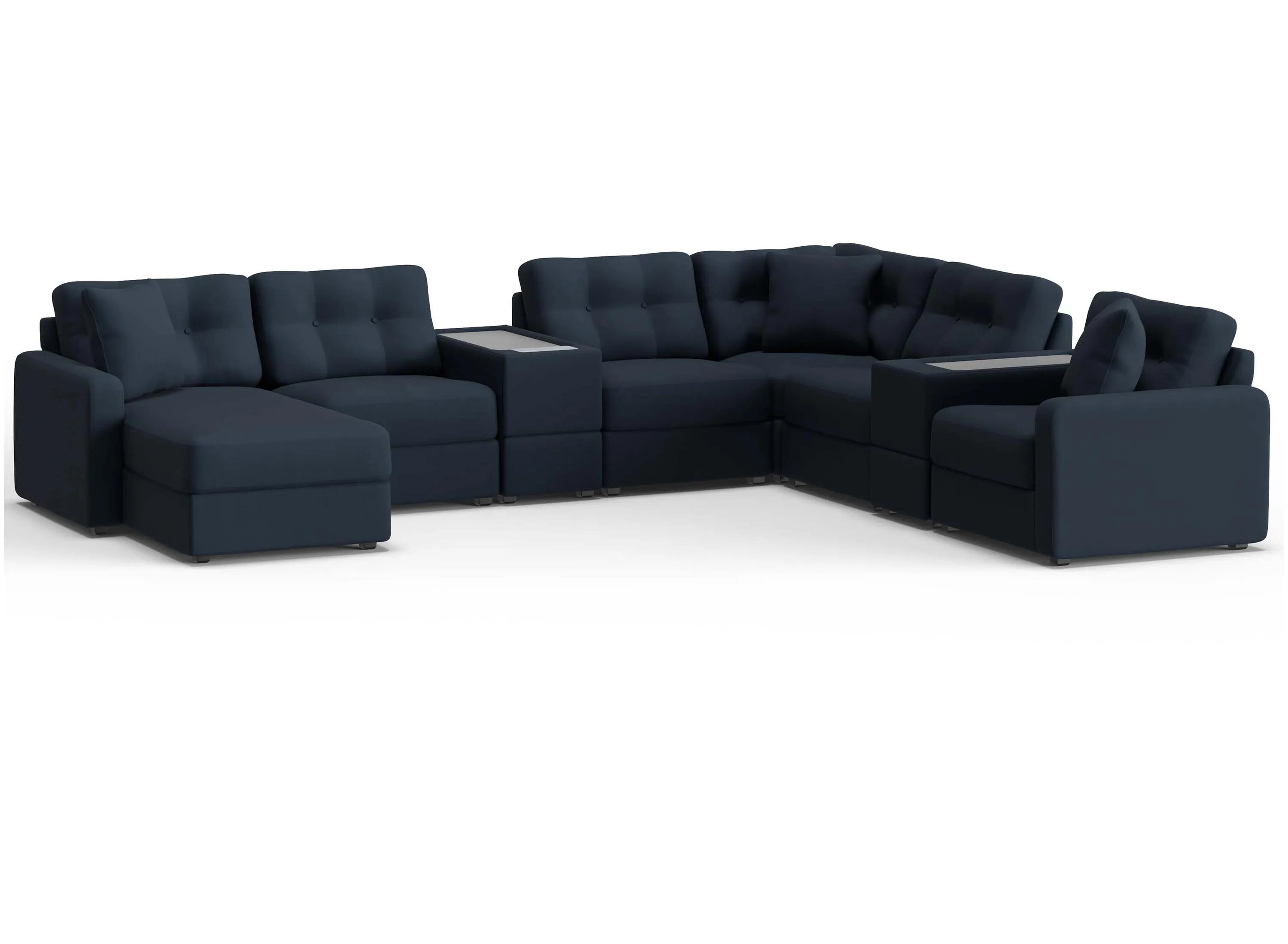 222440110 ModularOne 8-pc. Sectional w/One Power Console sku 222440110