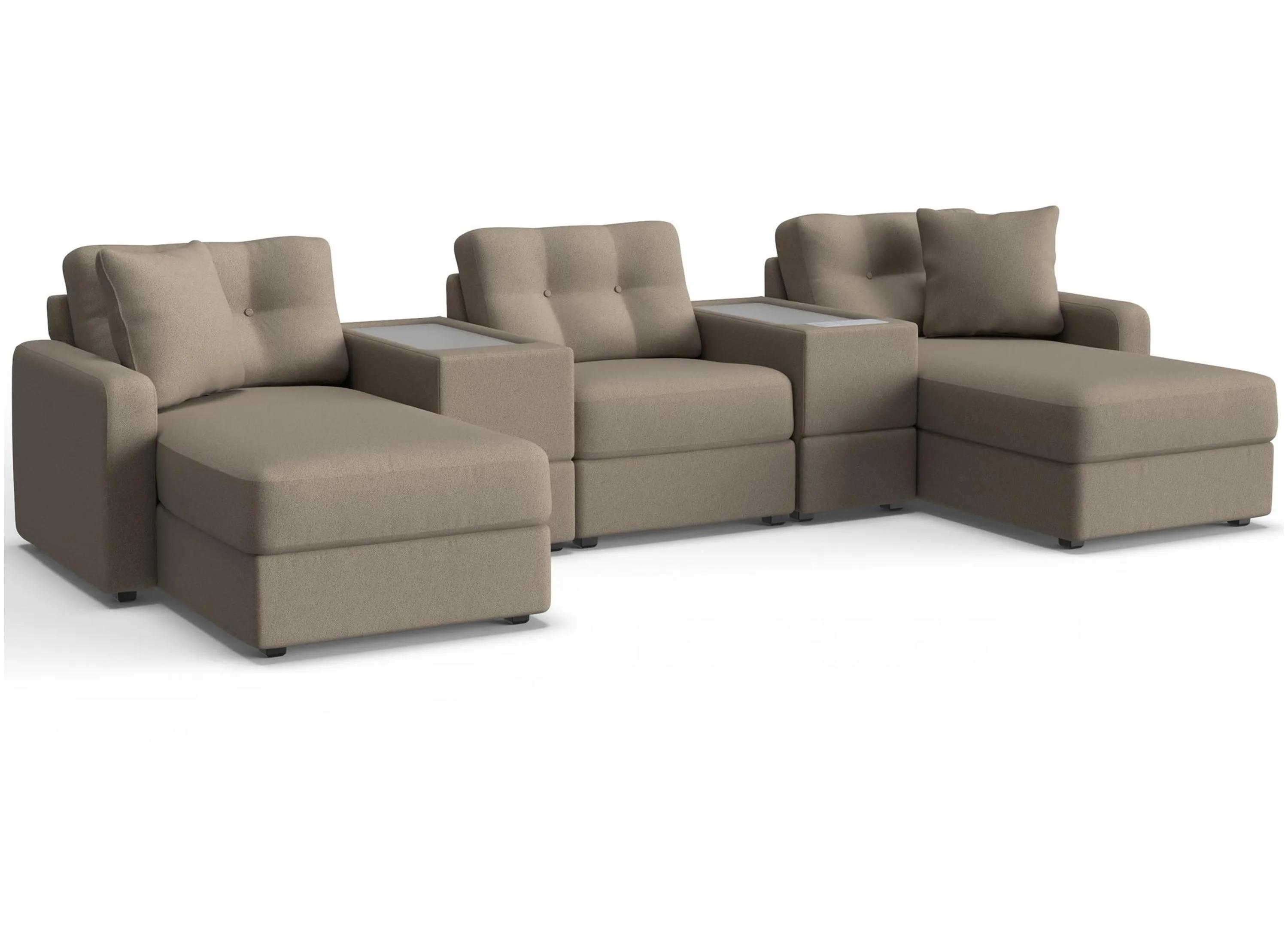 222441070 ModularOne 5-pc. Sectional w/One Power Console sku 222441070