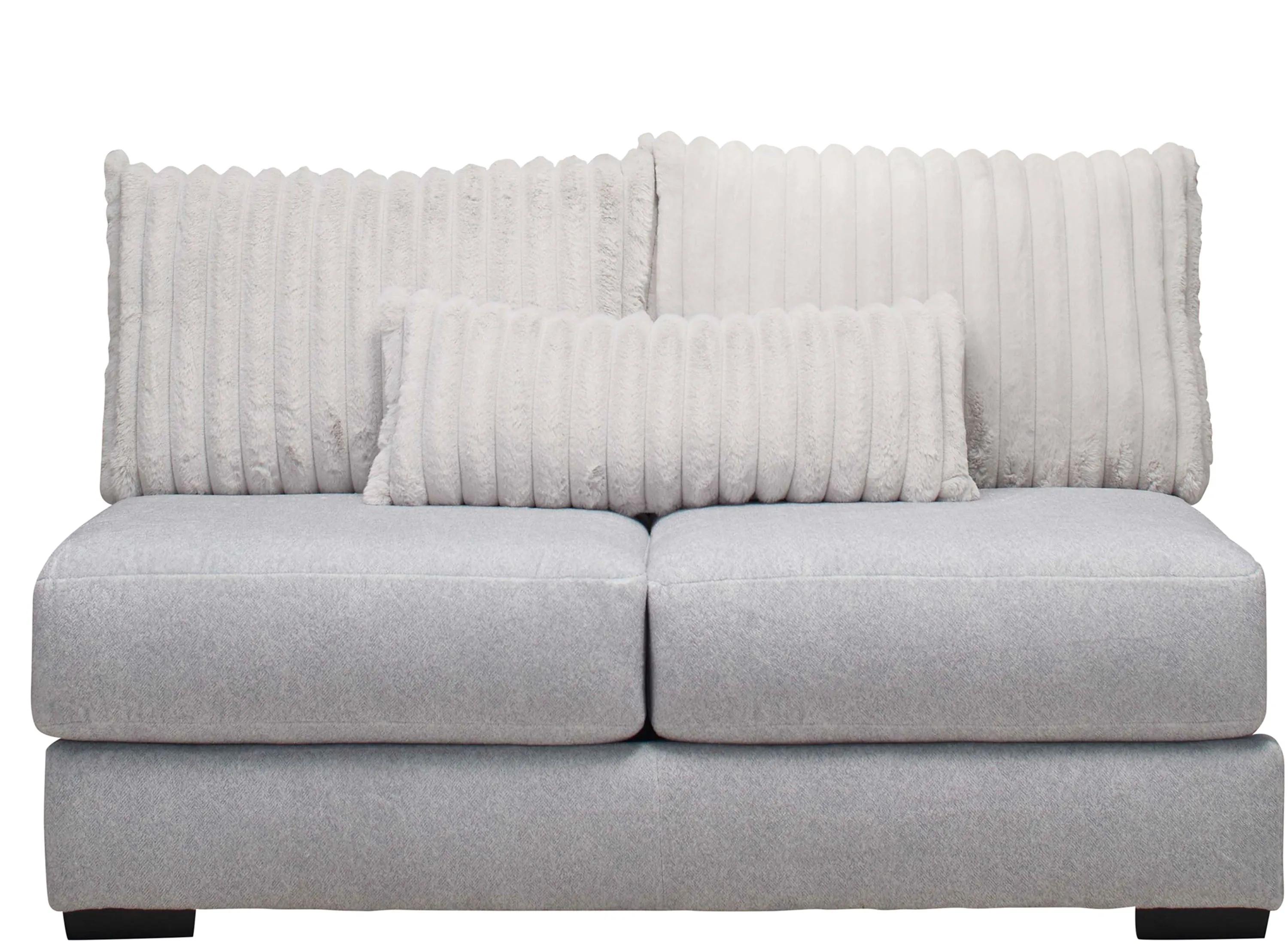 Mondo Armless Loveseat | Raymour & Flanigan