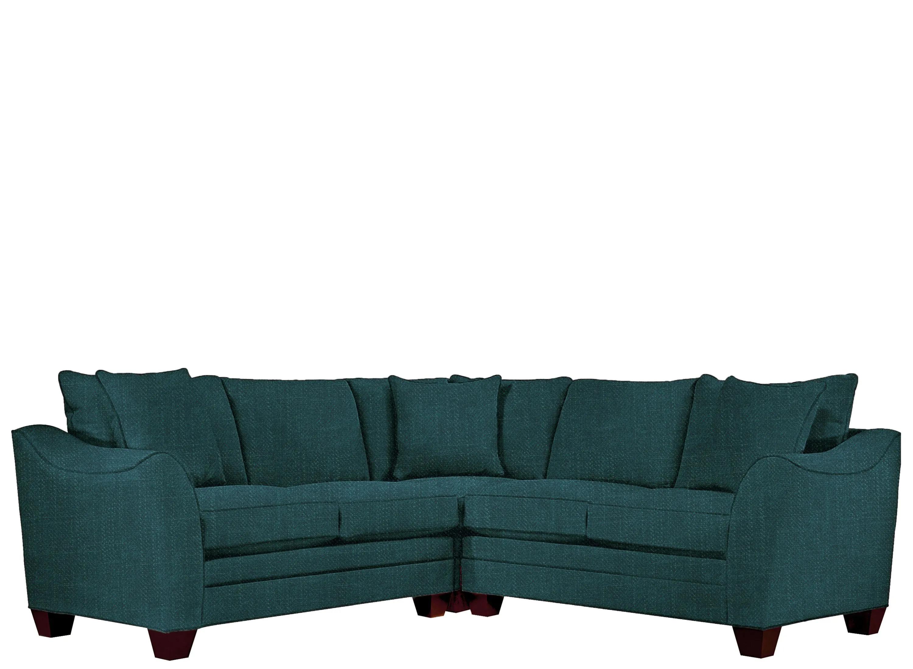 227091890 Foresthill 3-pc. Symmetrical Loveseat Sectional So sku 227091890