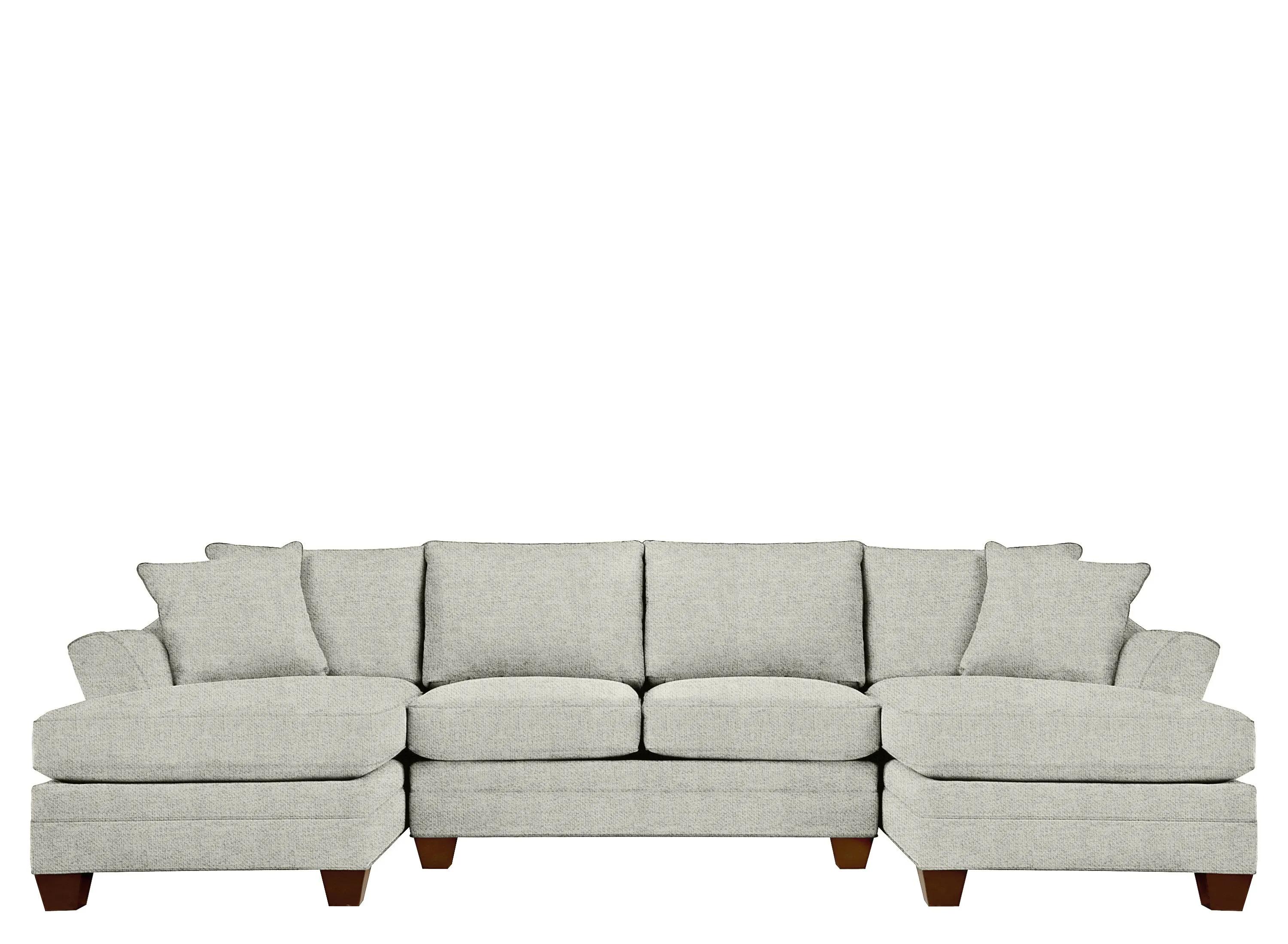 227093880 Foresthill 3-pc. Symmetrical Chaise Sectional Sofa sku 227093880