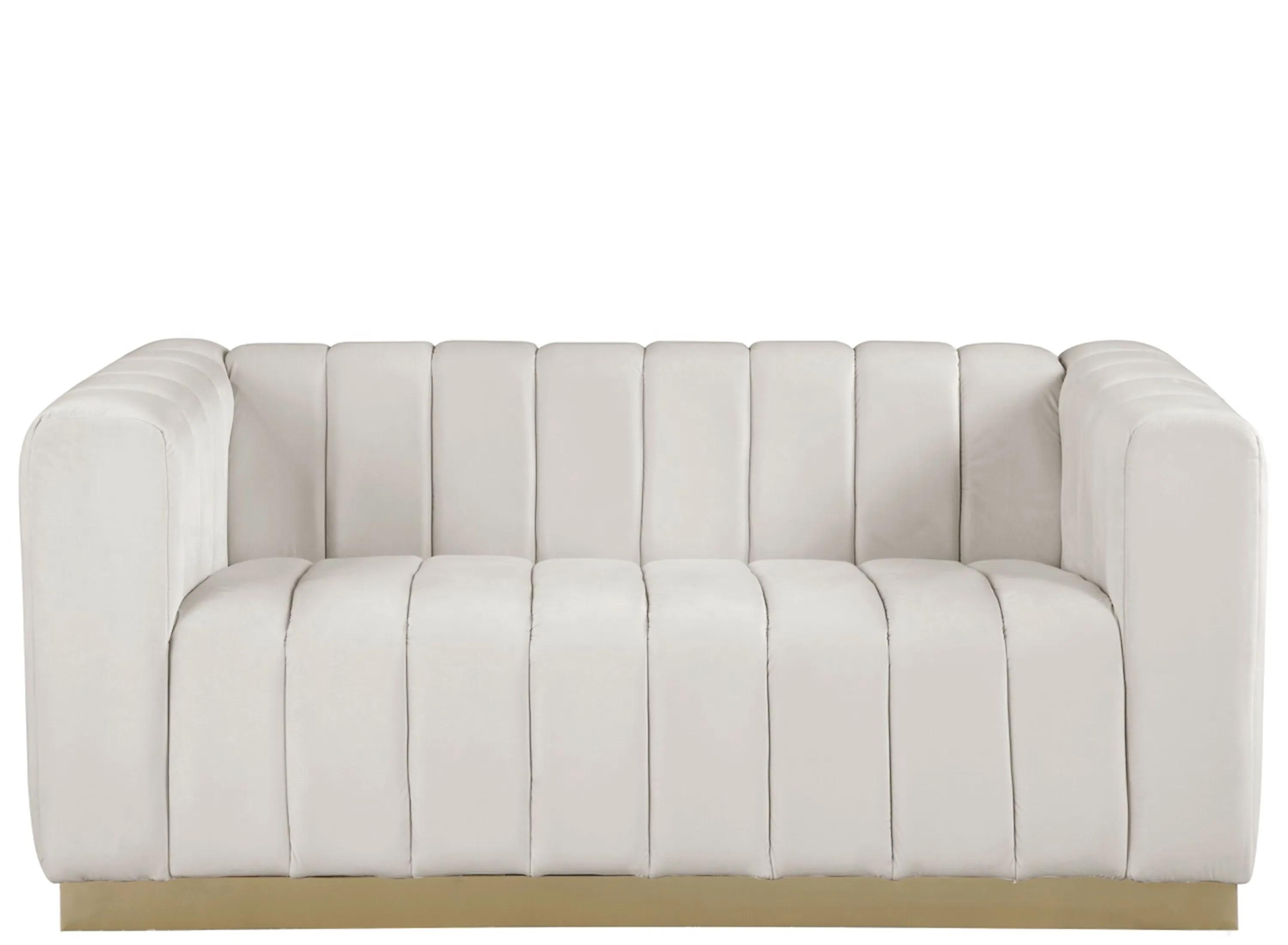 Marlon Velvet Loveseat