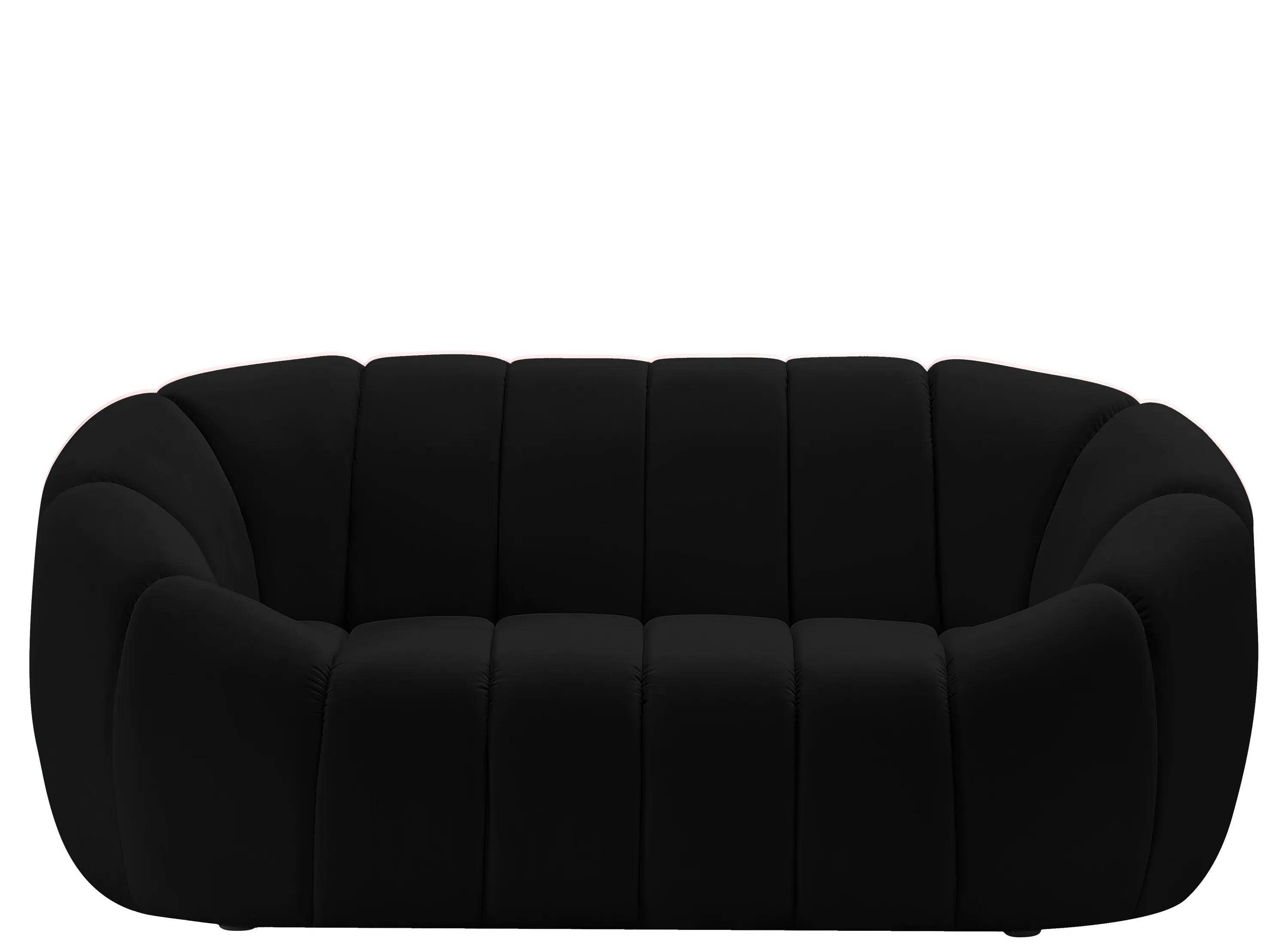 Elijah Velvet Loveseat