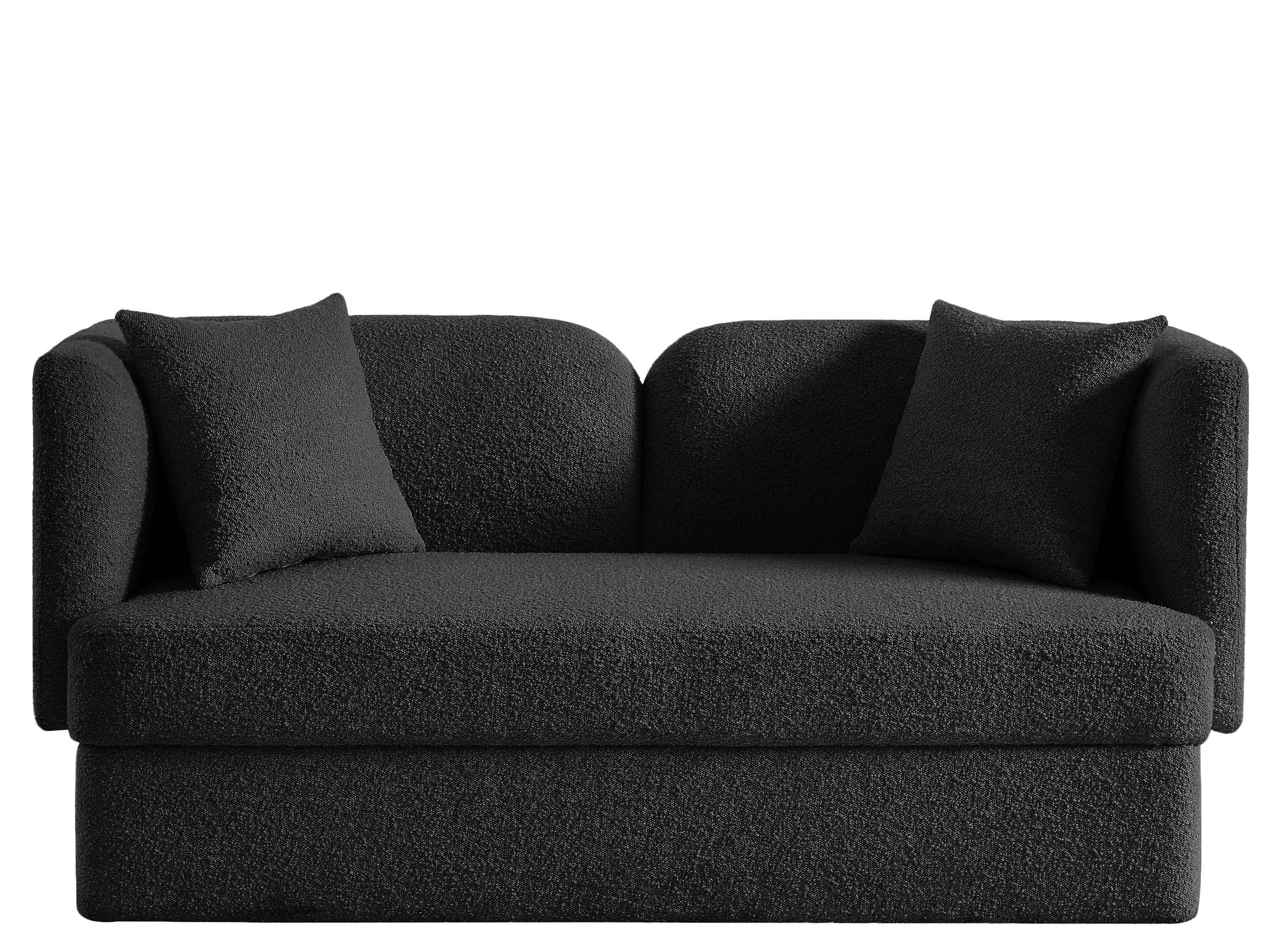 Marcel Boucle Fabric Loveseat
